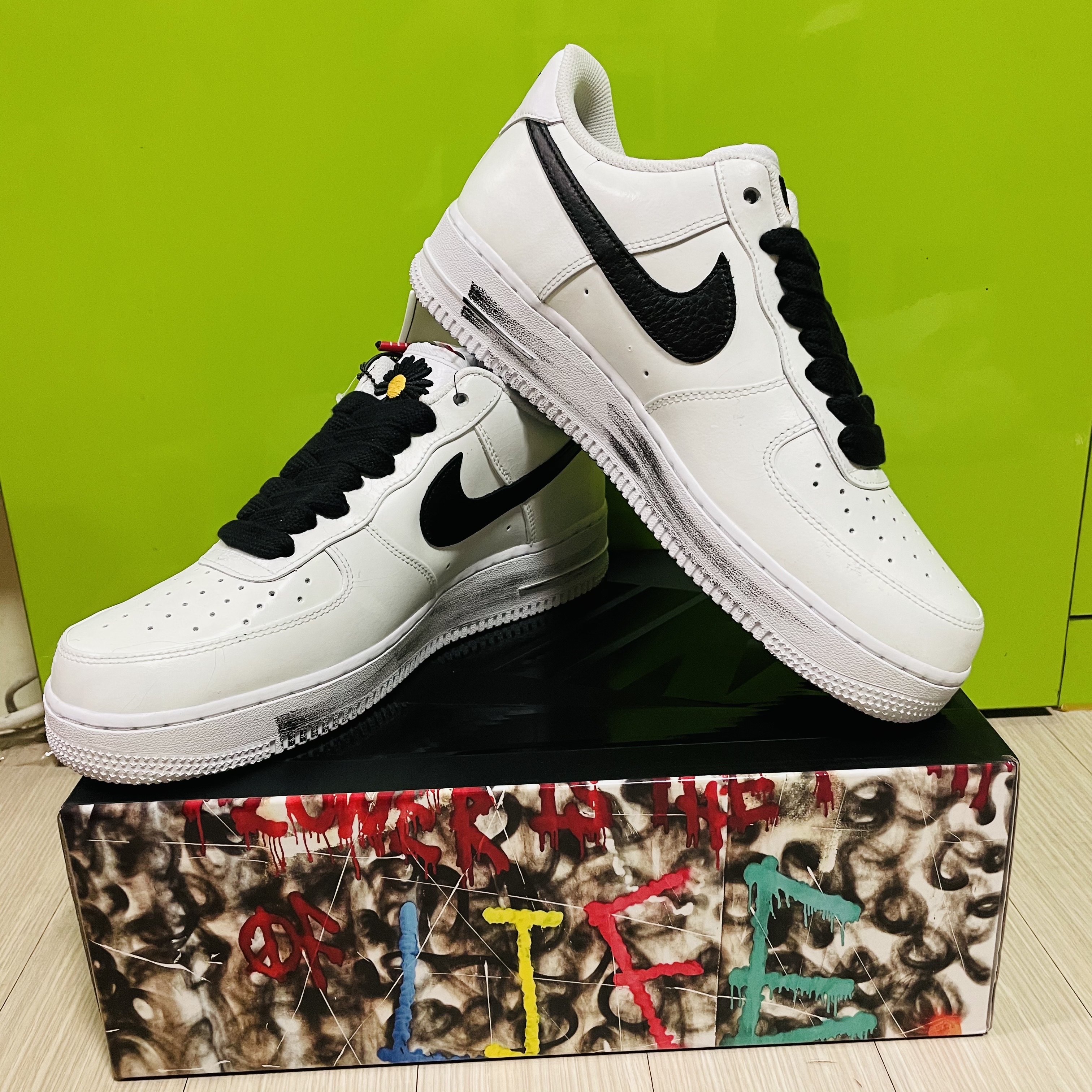 Nike x Peaceminusone Air Force 1 Low Para-Noise 2.0 착용 스타일 - 3