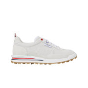 Thom Browne Suede Tech Runner White