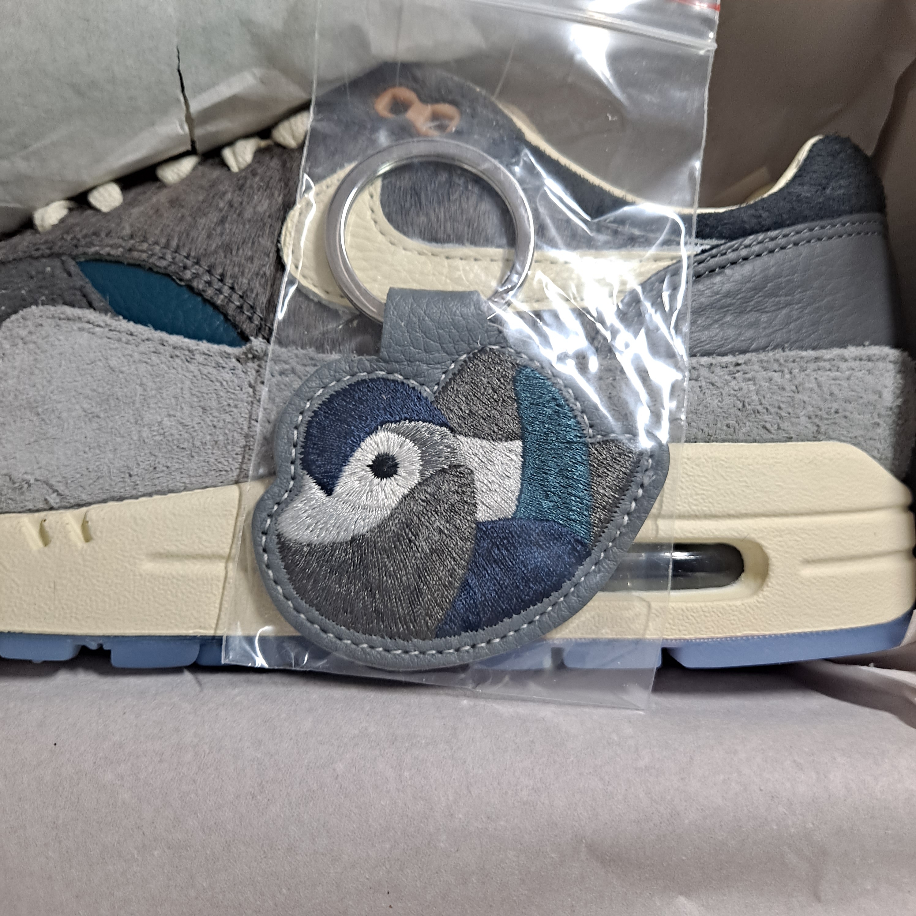 Nike x Kasina Air Max 1 SP Won-Ang Particle Grey 착용 스타일 - 4