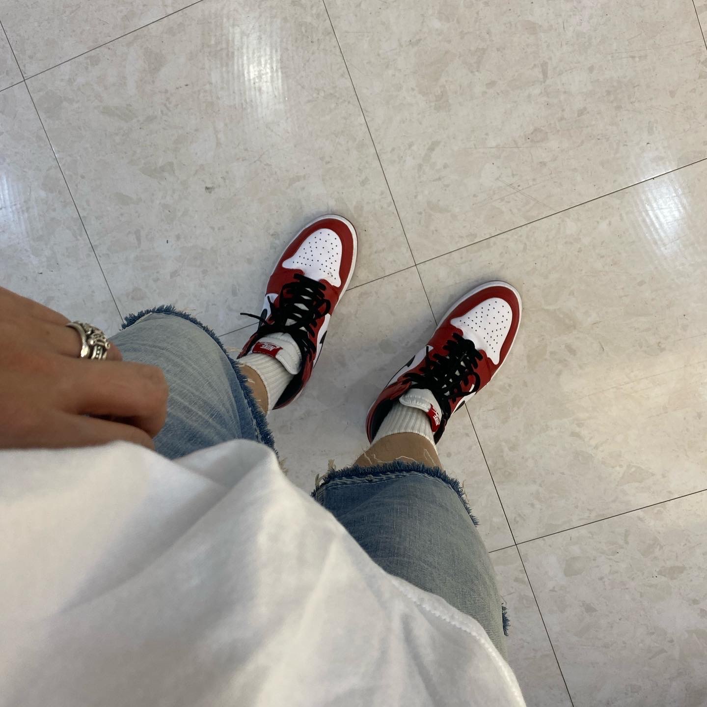 Jordan 1 Retro High OG Chicago 2015 착용 스타일 - 2