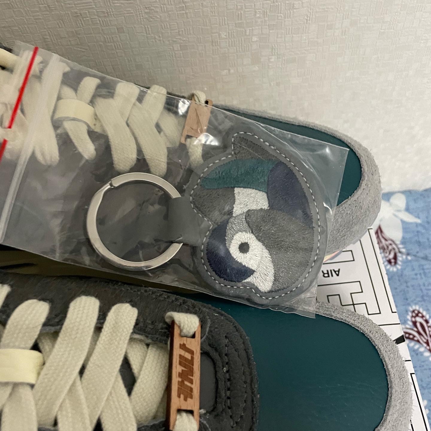 Nike x Kasina Air Max 1 SP Won-Ang Particle Grey 착용 스타일 - 4