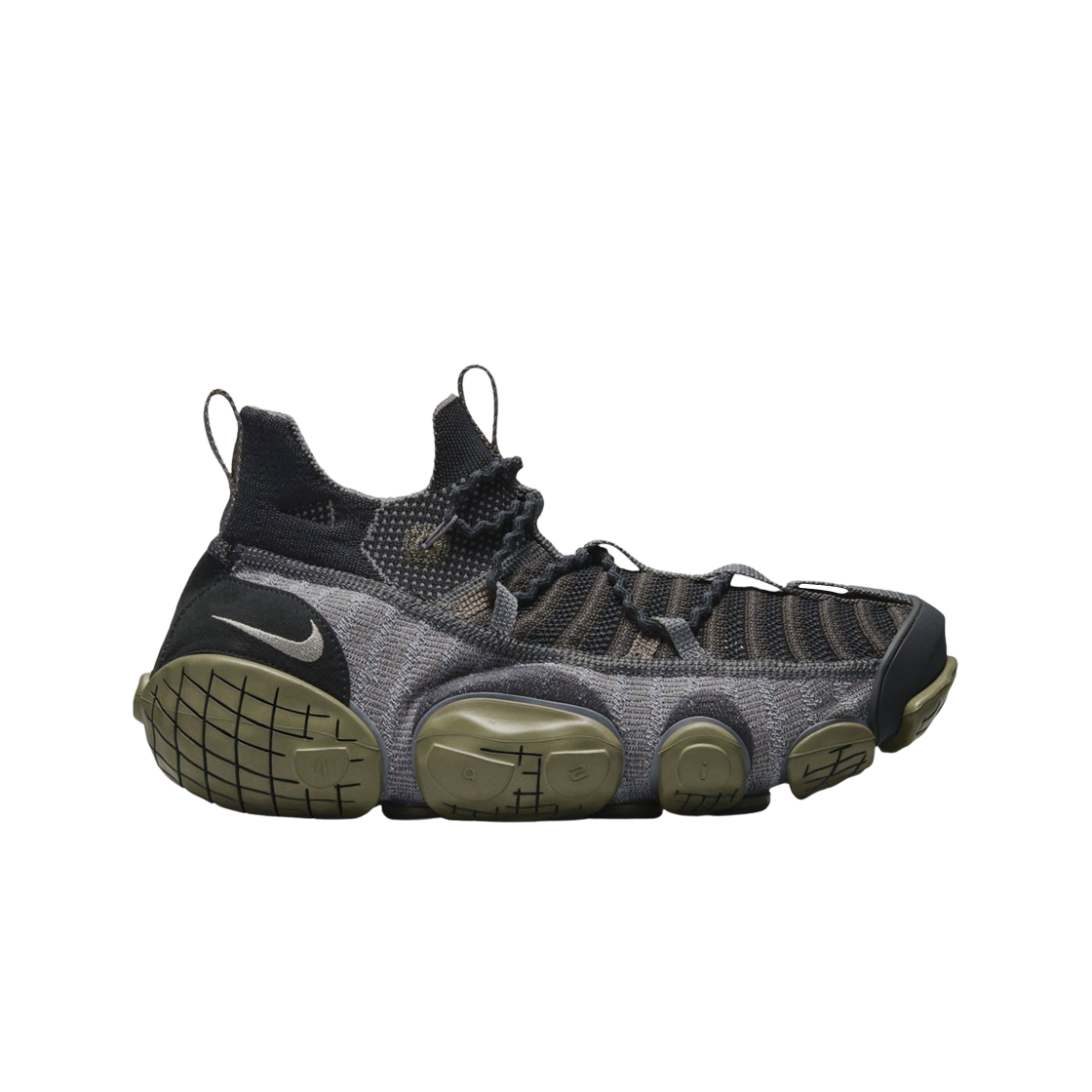 나이키 ISPA 링크 블랙 앤 미디움 올리브(Nike ISPA Link Black and Medium Olive)