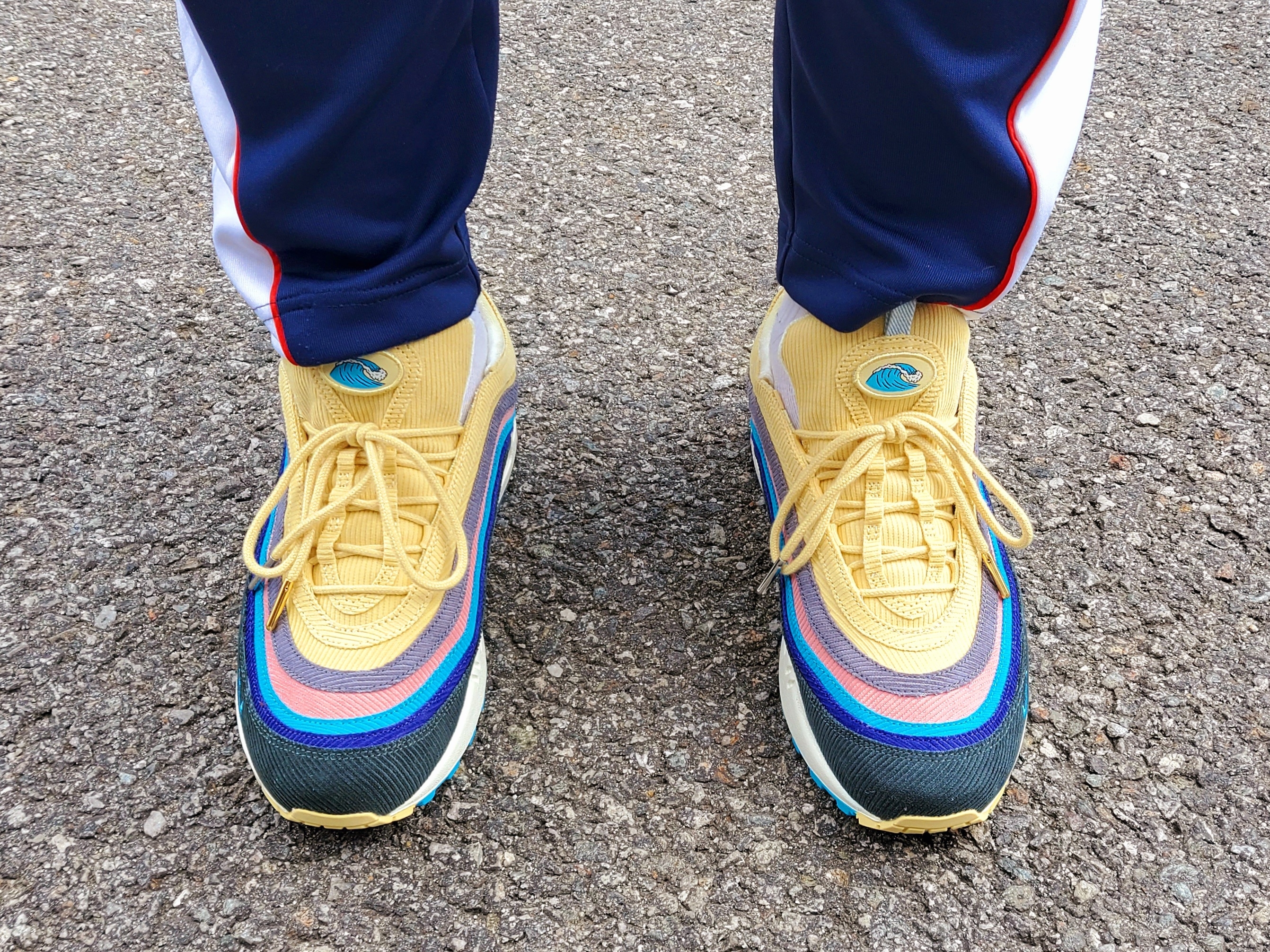 Nike x Sean Wotherspoon Air Max 1/97 착용 스타일 - 4