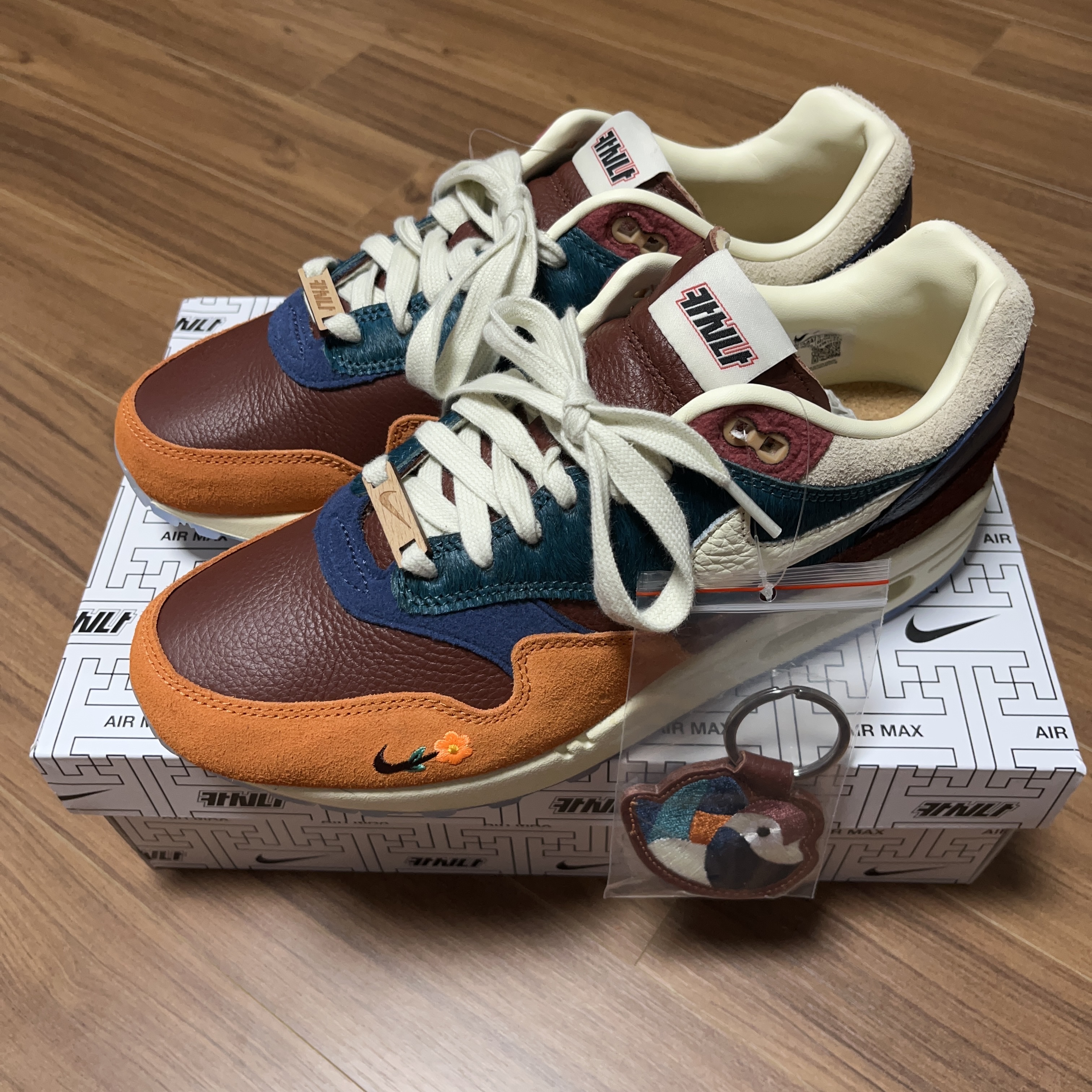 Nike x Kasina Air Max 1 SP Won-Ang Orange 착용 스타일 - 2
