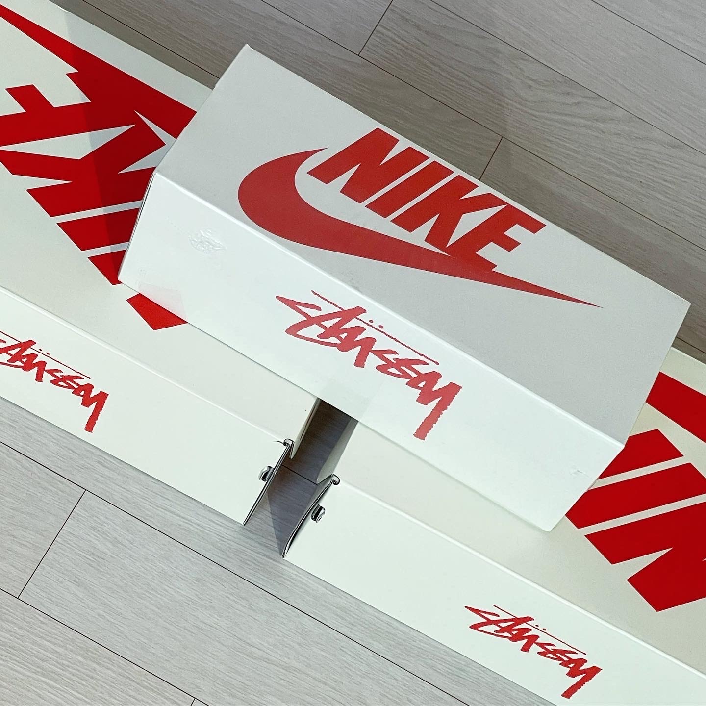 Nike x Stussy NRG RA Washed Fleece Pants Black (DN4030-010), Nike x Stussy NRG RA Fleece Pants Dark Grey Heather (DJ9490-063) 착용 스타일 - 2