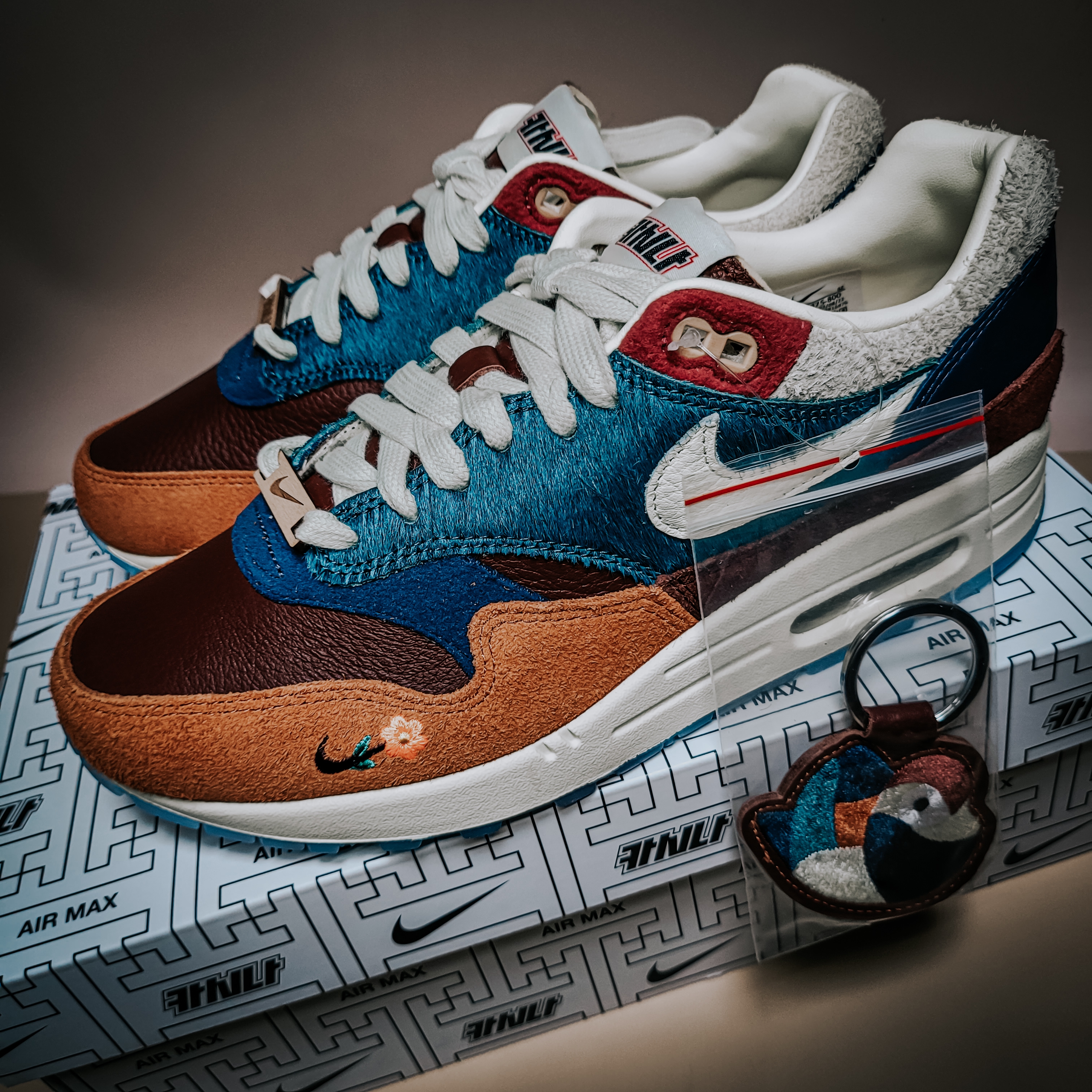 Nike x Kasina Air Max 1 SP Won-Ang Orange 착용 스타일