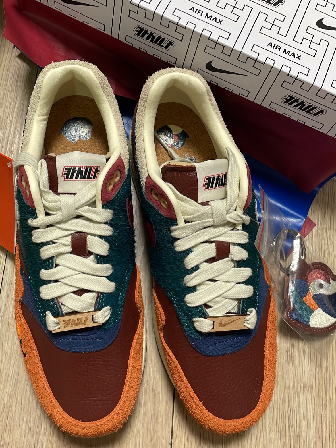 Nike x Kasina Air Max 1 SP Won-Ang Orange 착용 스타일