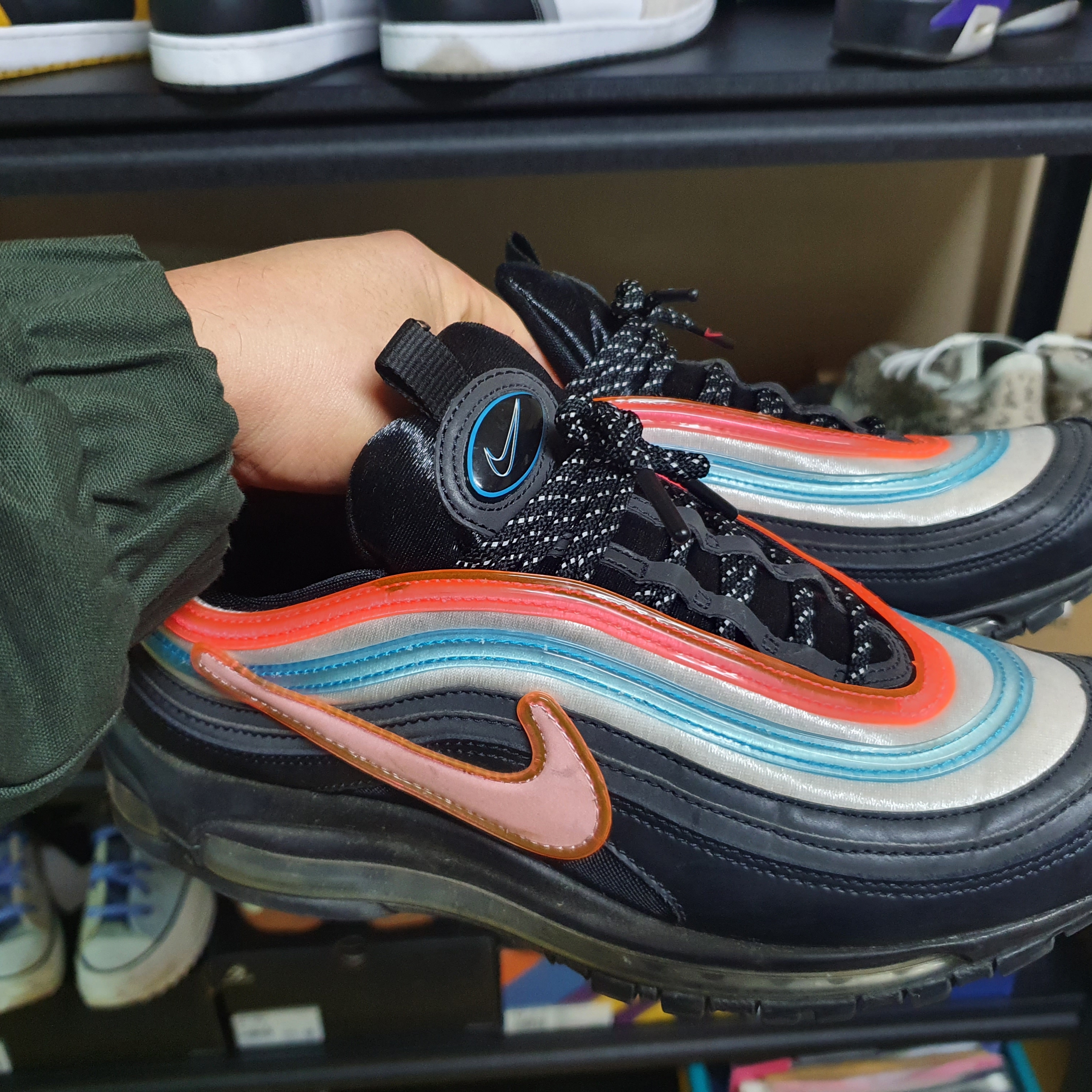 Nike Air Max 97 Neon Seoul 착용 스타일 - 1