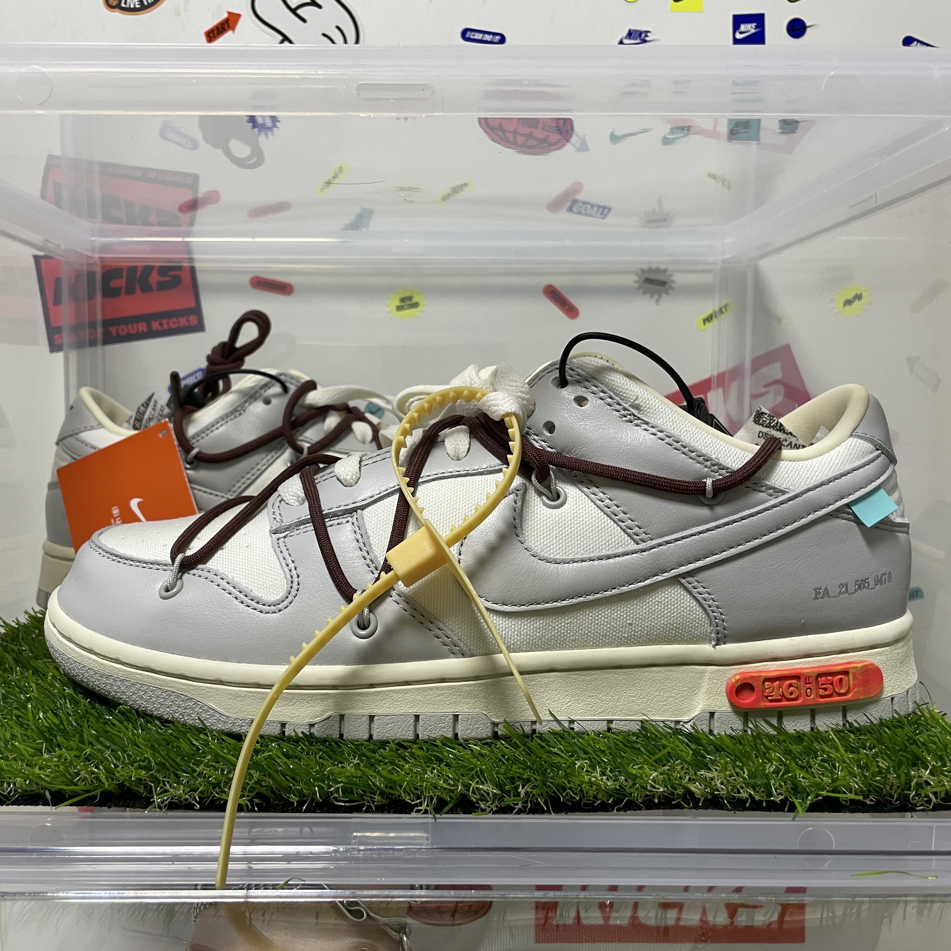 Nike x Off-White Dunk Low The 50 - Lot 46 착용 스타일