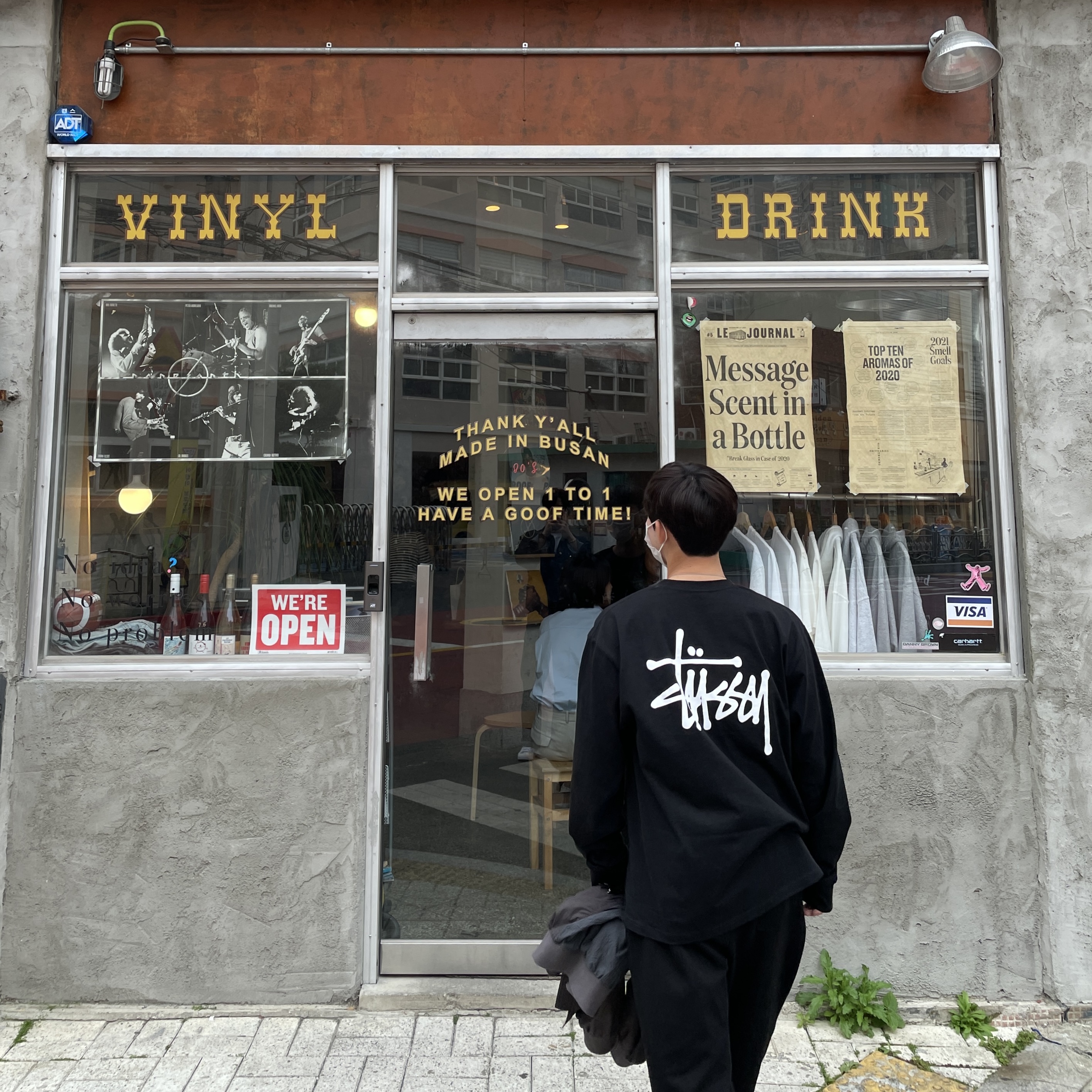 Stussy Basic Stussy LS T-Shirt Black 2022 착용 스타일