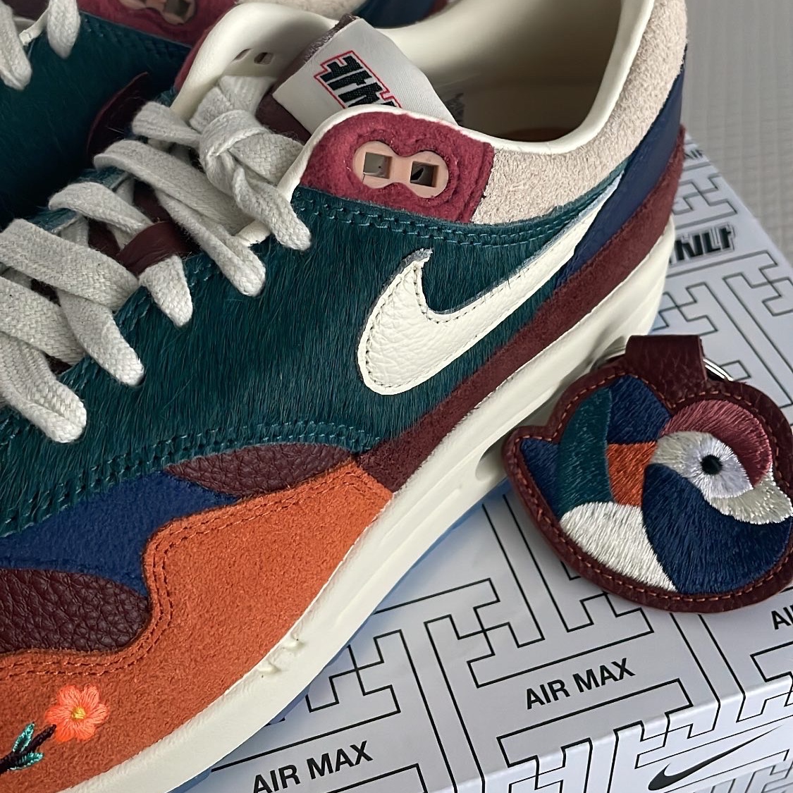 Nike x Kasina Air Max 1 SP Won-Ang Orange 착용 스타일