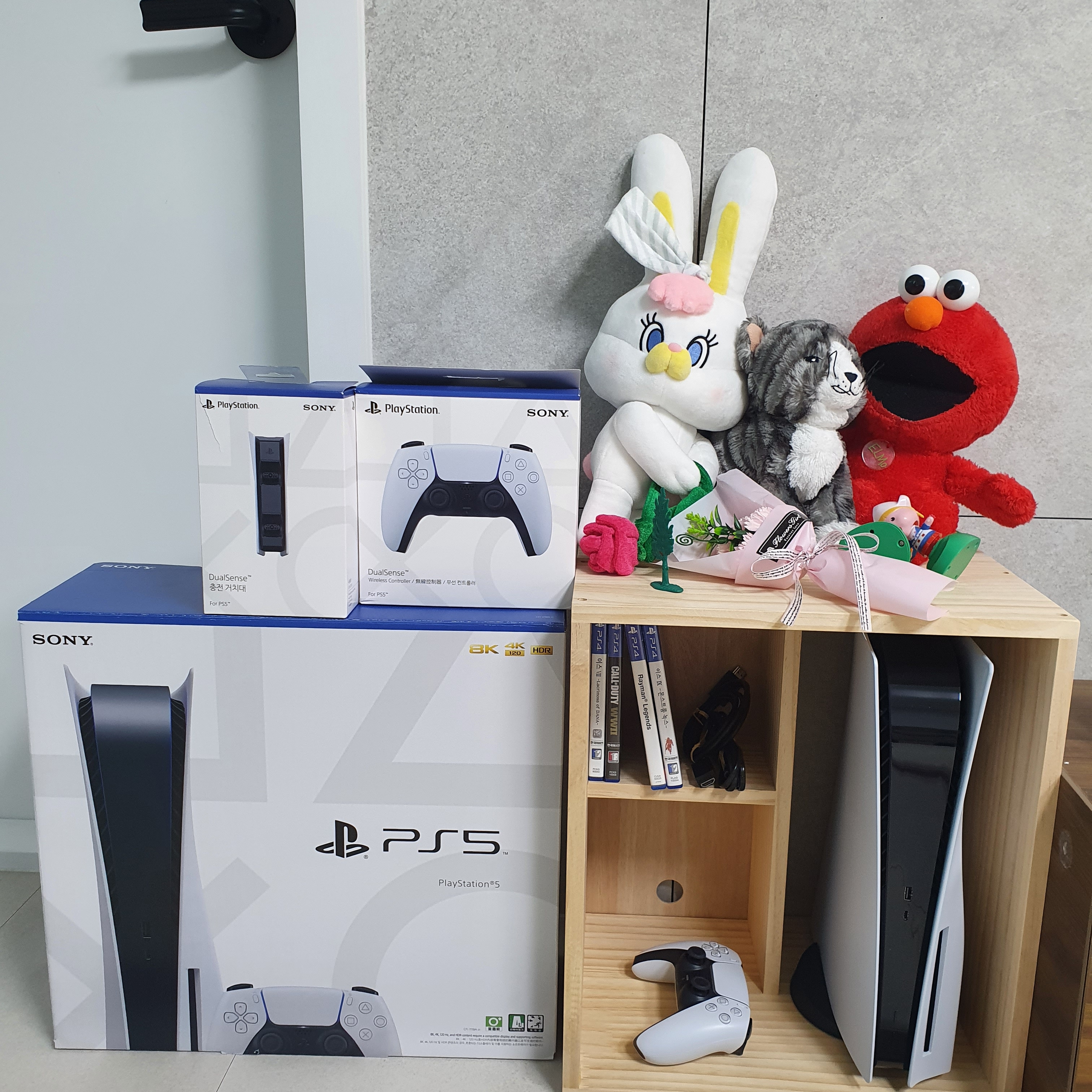 Playstation 5 Blu-ray Edition (SIEK 220V) 착용 스타일 - 1