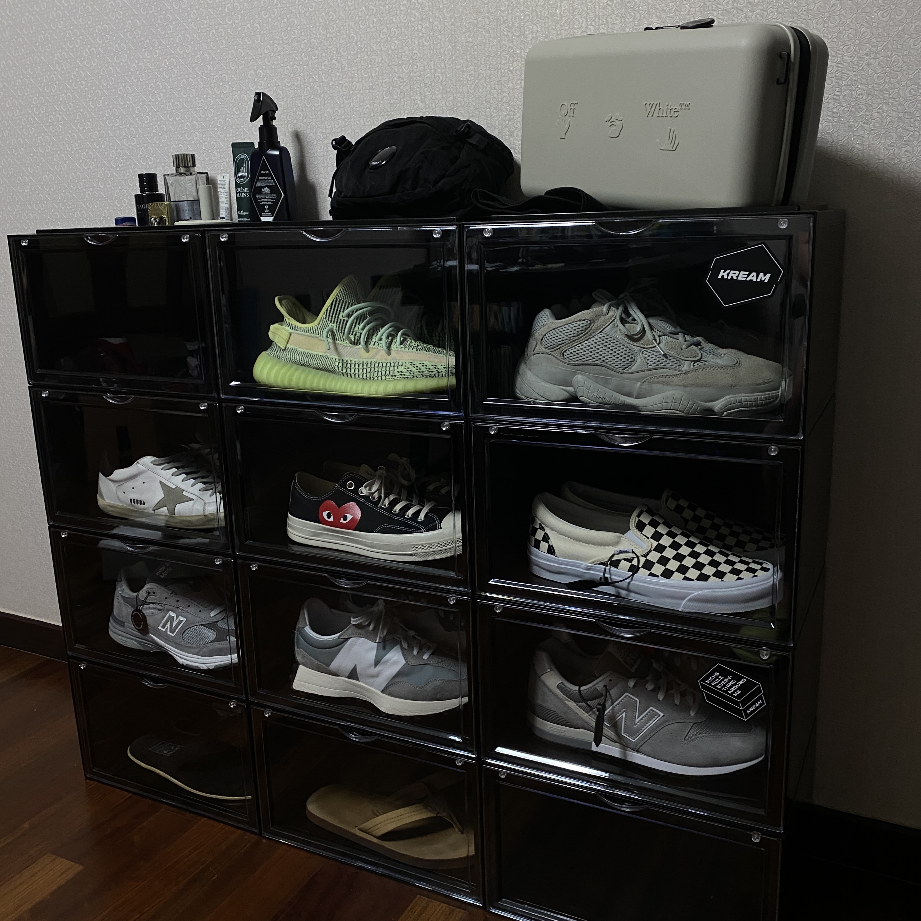 New Balance 327 Grey, New Balance 993 Made in USA Grey - D Standard 착용 스타일