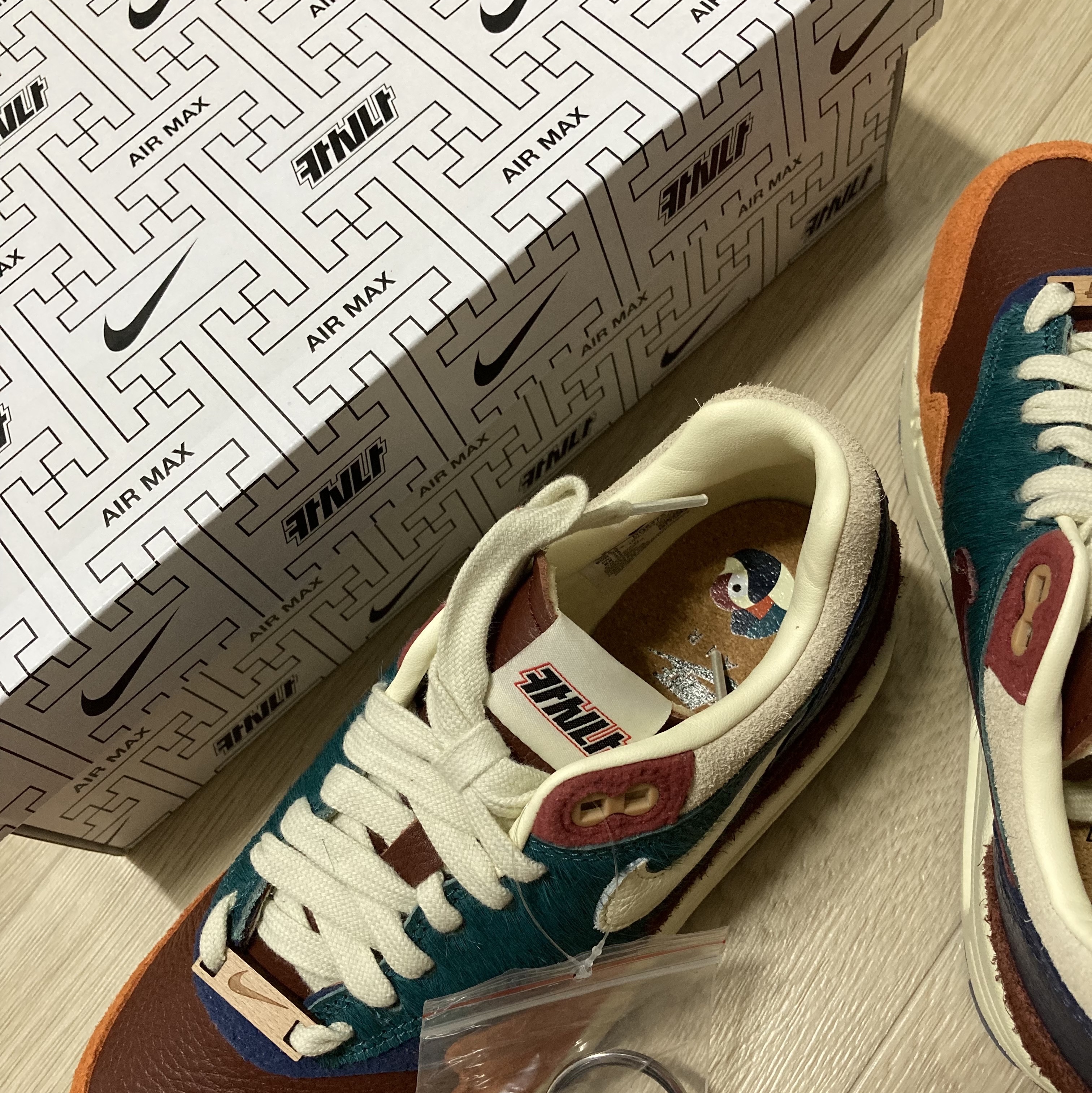 Nike x Kasina Air Max 1 SP Won-Ang Orange 착용 스타일