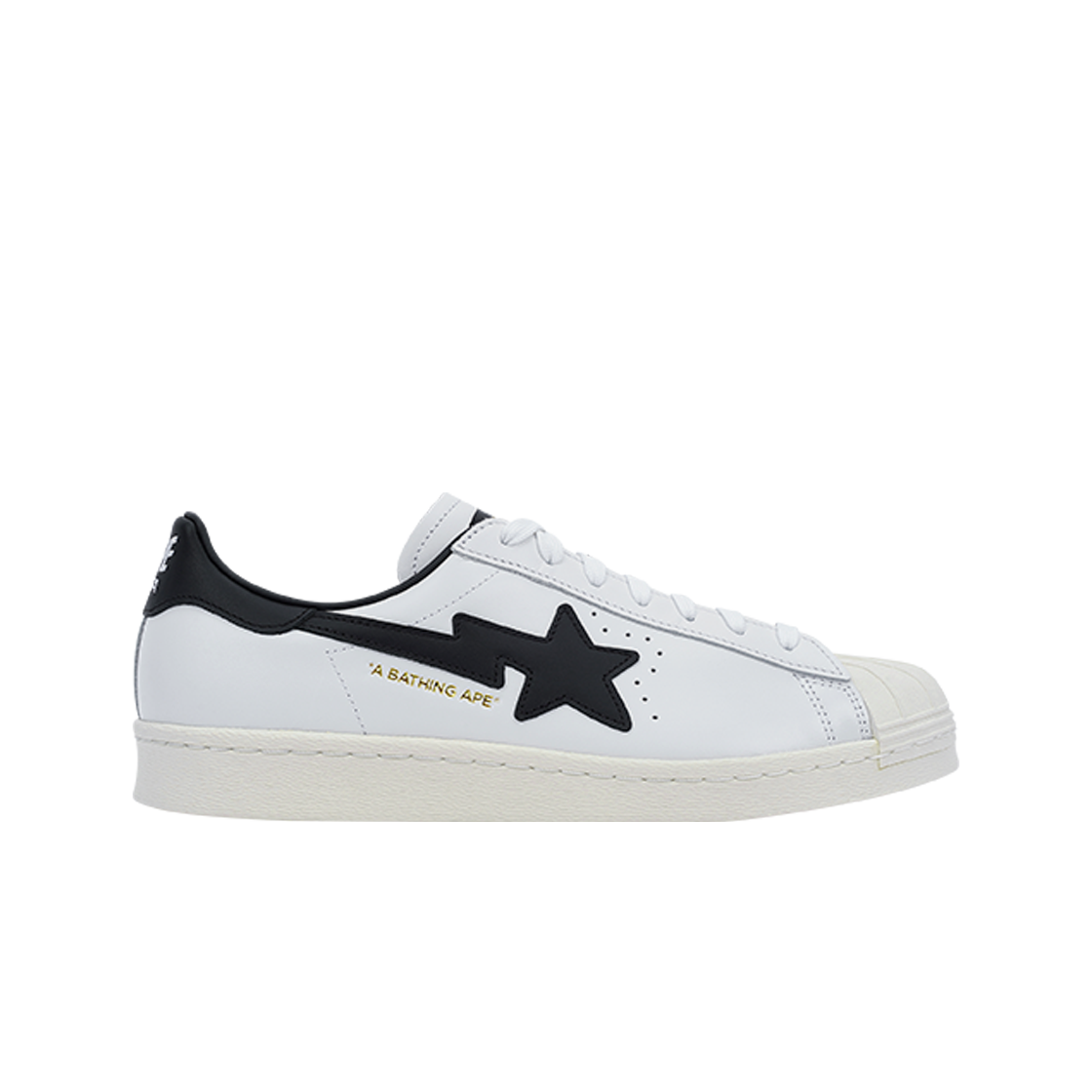 아디다스 x 베이프 슈퍼스타 80s 화이트 블랙(Adidas x BAPE Superstar 80s White Black)