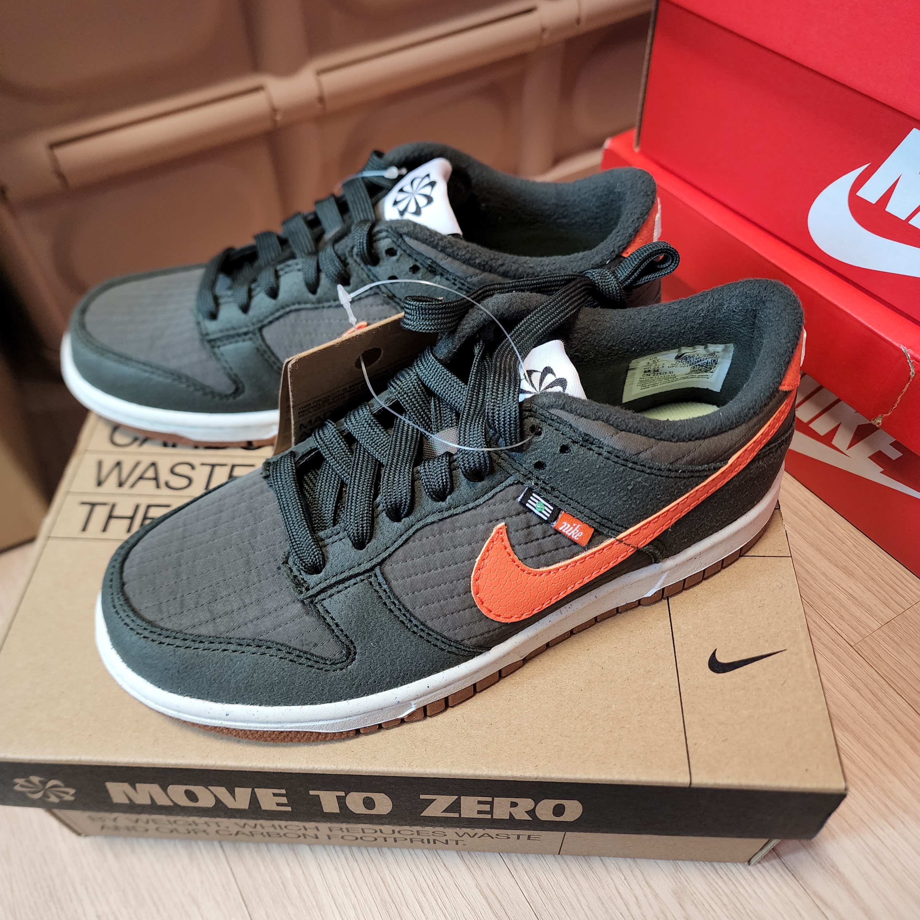Nike Dunk Low Retro Next Nature Sequoia Olive 착용 스타일