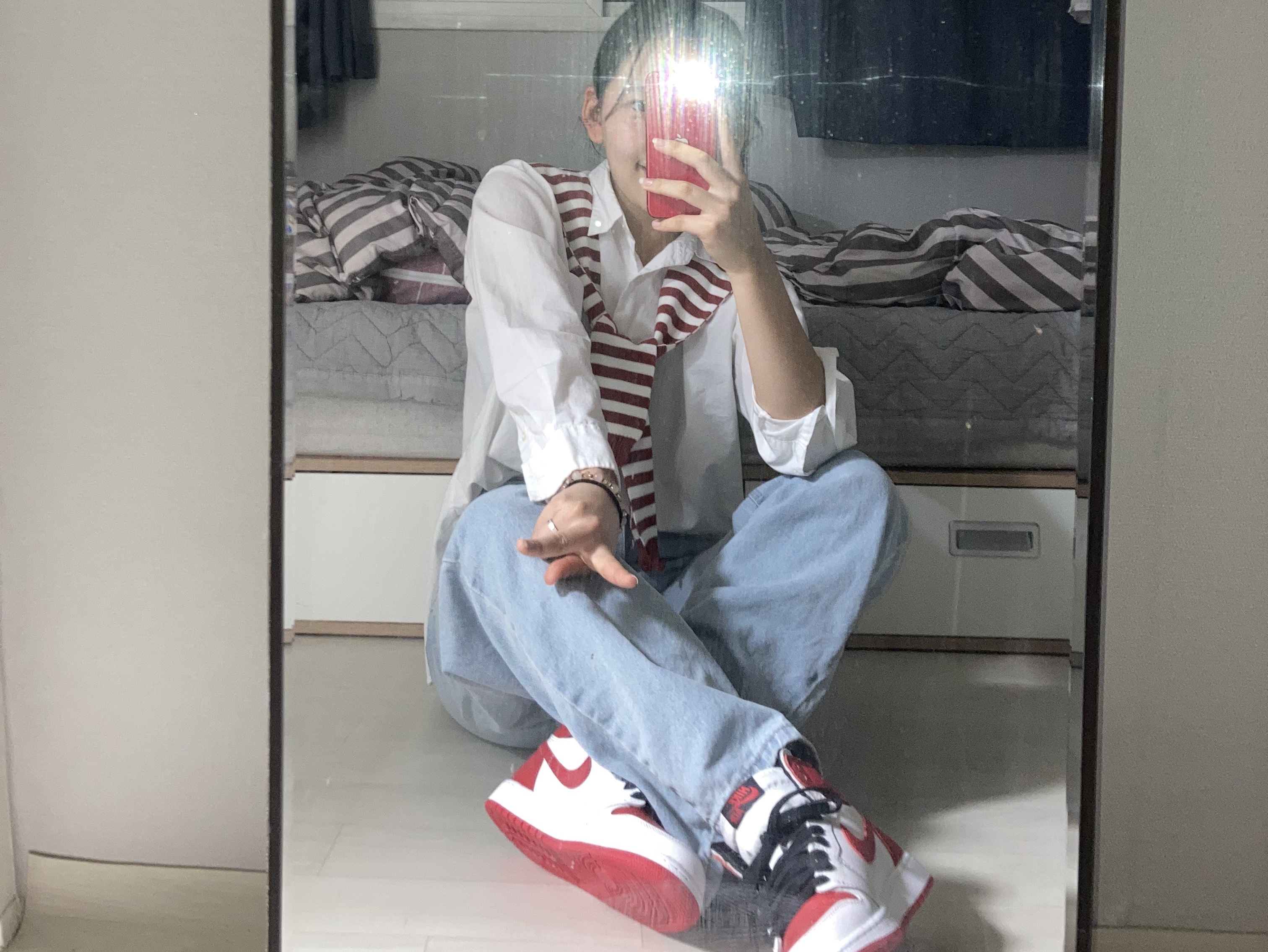 Jordan 1 Retro High OG Heritage 착용 스타일 - 2