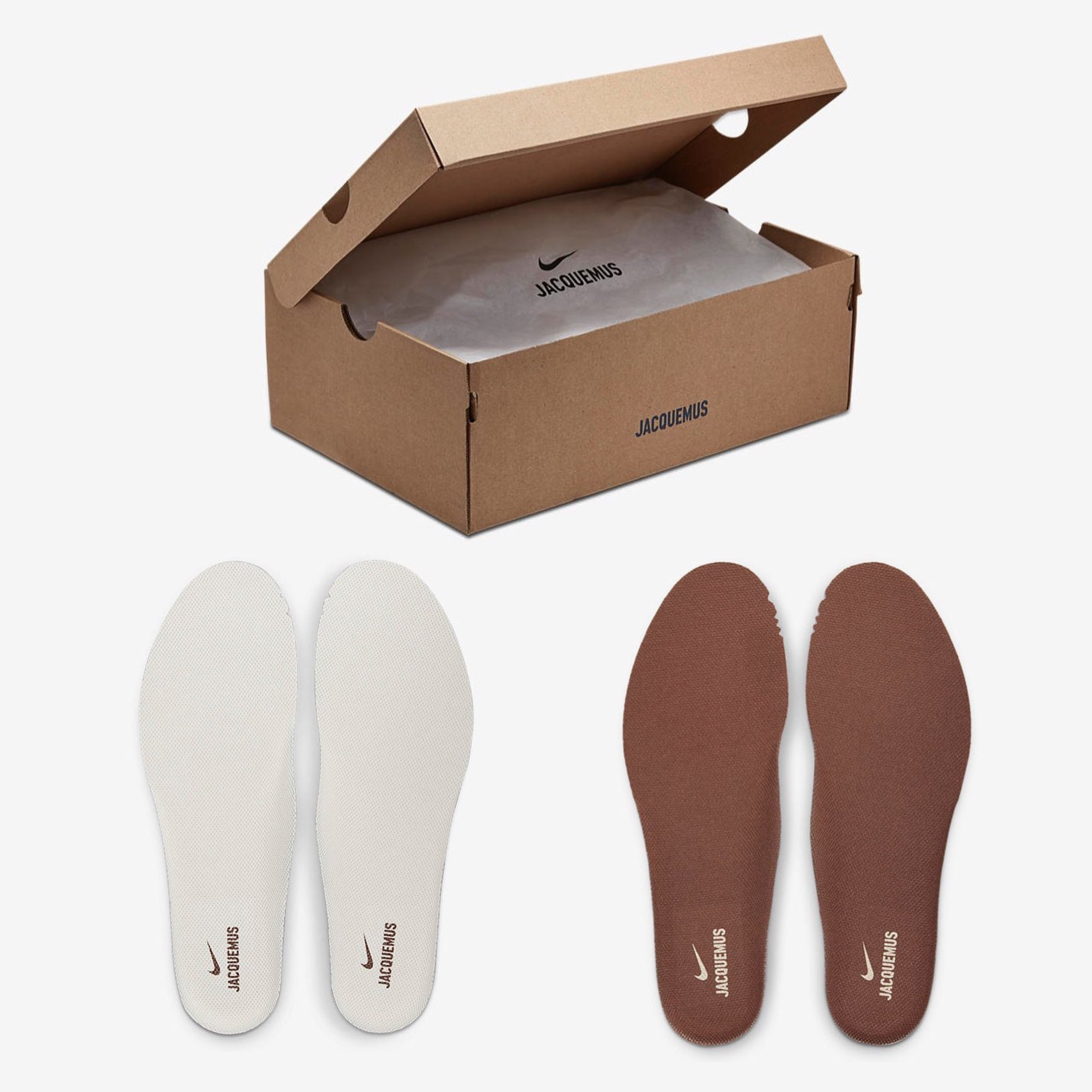 Nike x Jacquemus Air Humara LX Light Bone and Gold, Nike x Jacquemus Air Humara LX Ale Brown and Gold 착용 스타일 - 5