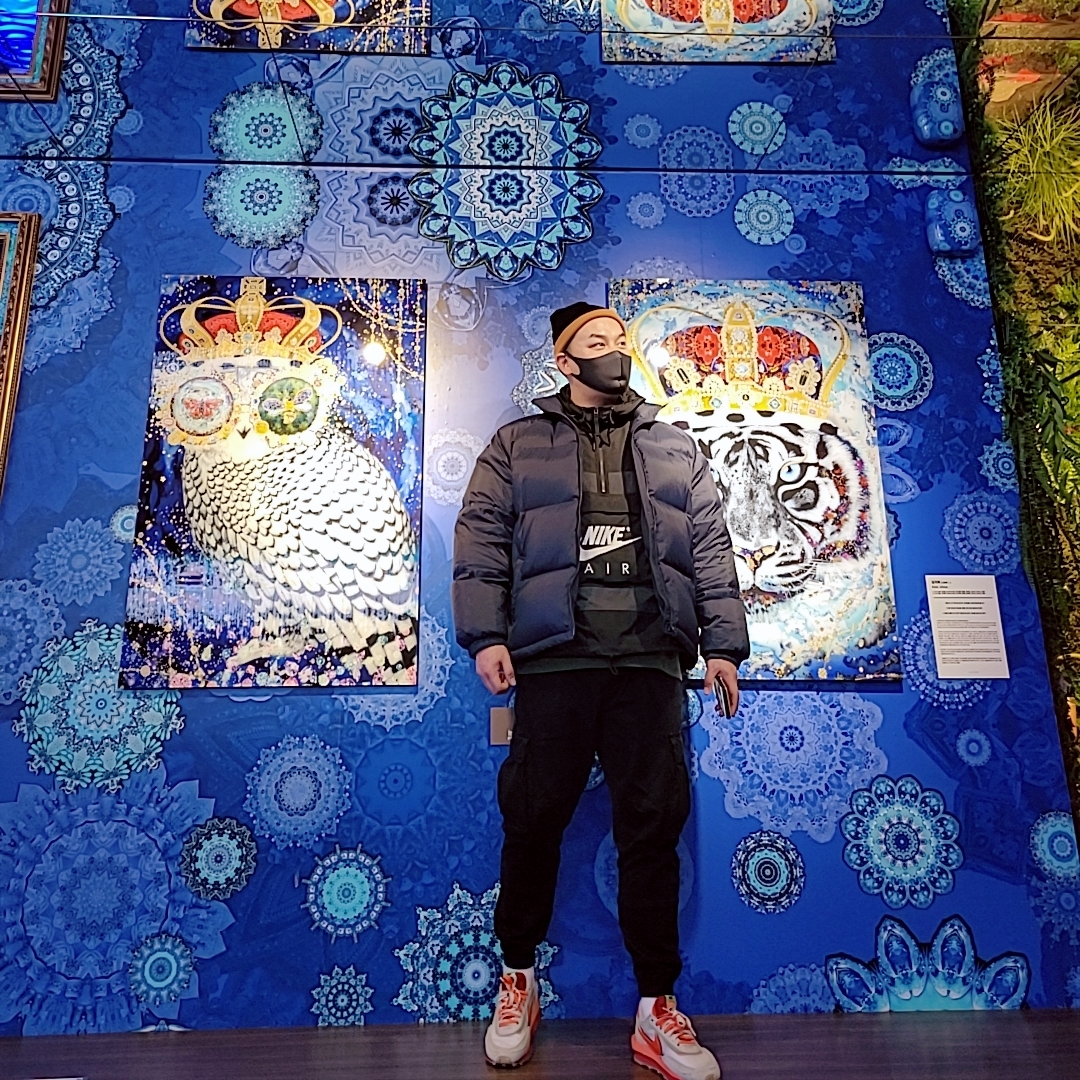 Nike x Sacai x Clot LDWaffle Orange Blaze 착용 스타일 - 1