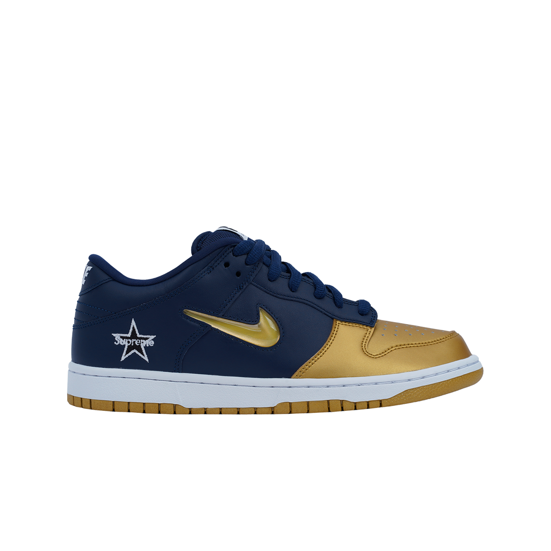 나이키 x 슈프림 SB 덩크 로우 쥬얼 스우시 골드(Nike x Supreme SB Dunk Low Jewel Swoosh Gold)