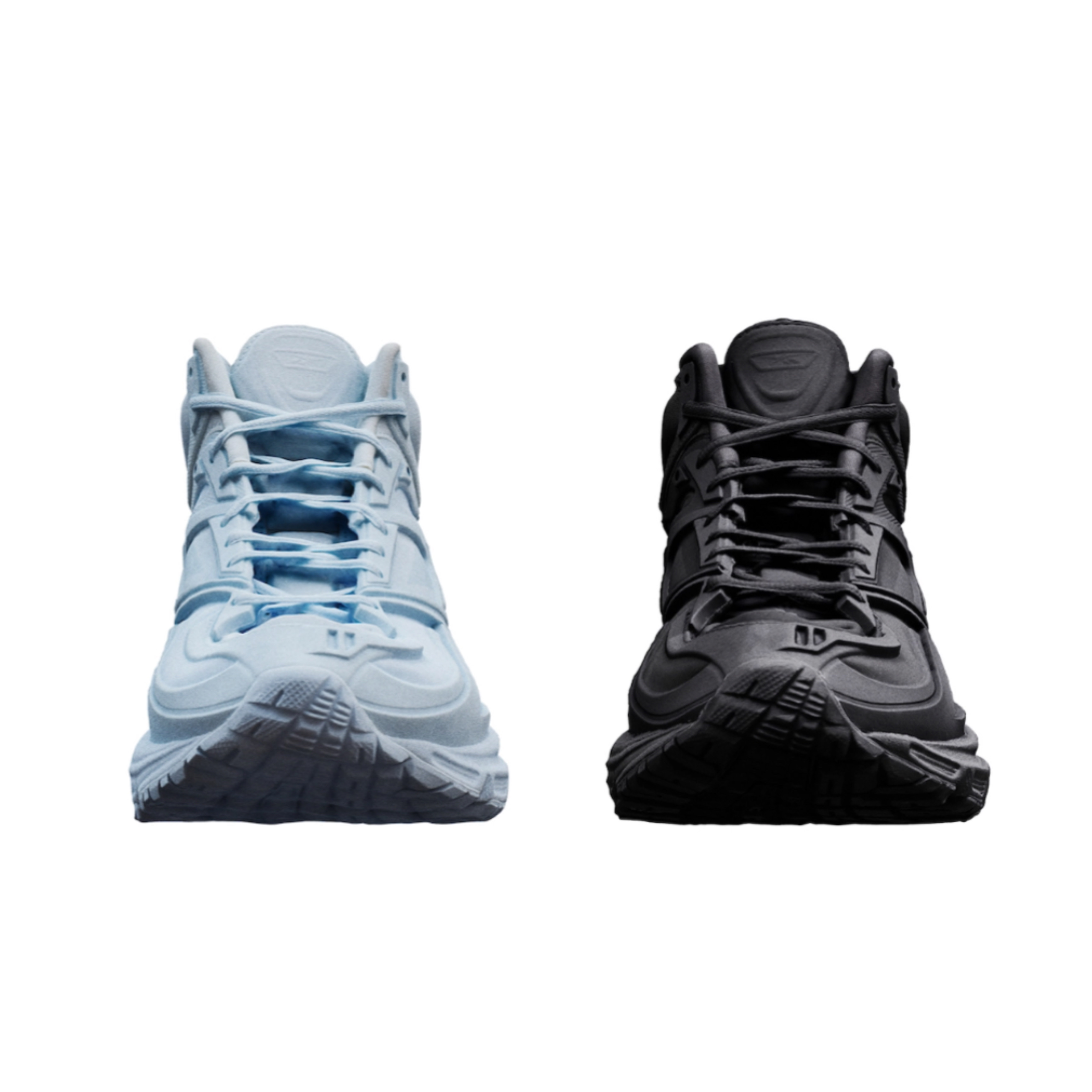 Reebok x Kanghyuk Premier Road Modern Mid Black, Reebok x Kanghyuk Premier Road Modern Mid Light Blue 착용 스타일 - 3