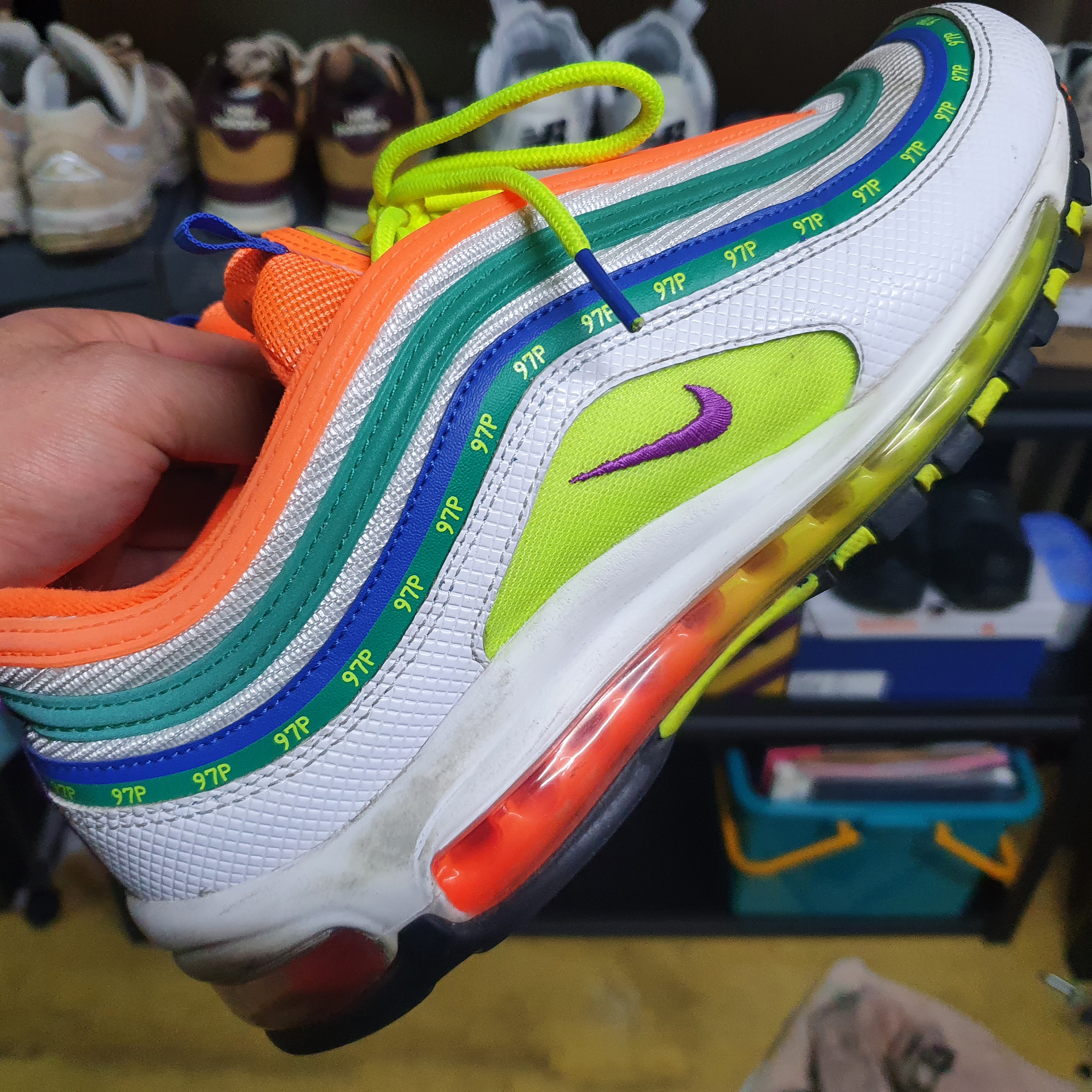 Nike Air Max 97 London Summer of Love 착용 스타일 - 1