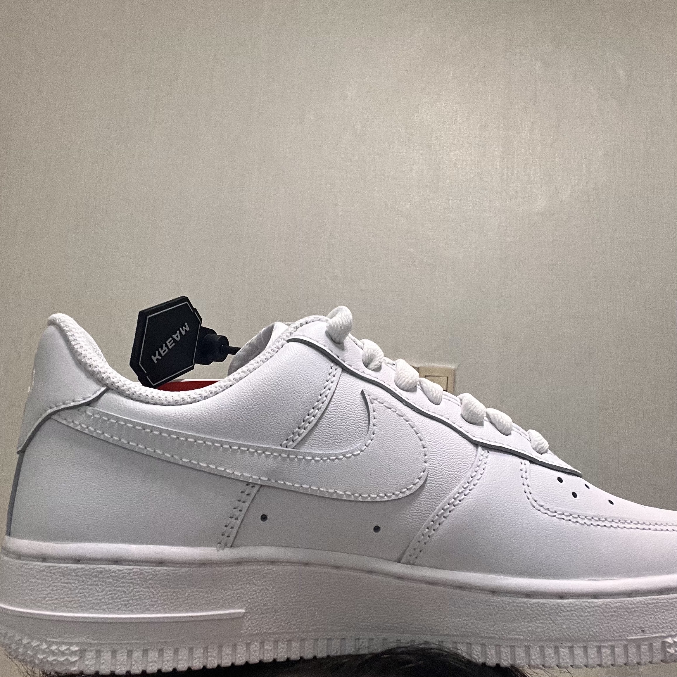 Nike Air Force 1 '07 Low White, (W) Nike Air Force 1 '07 Low White 착용 스타일