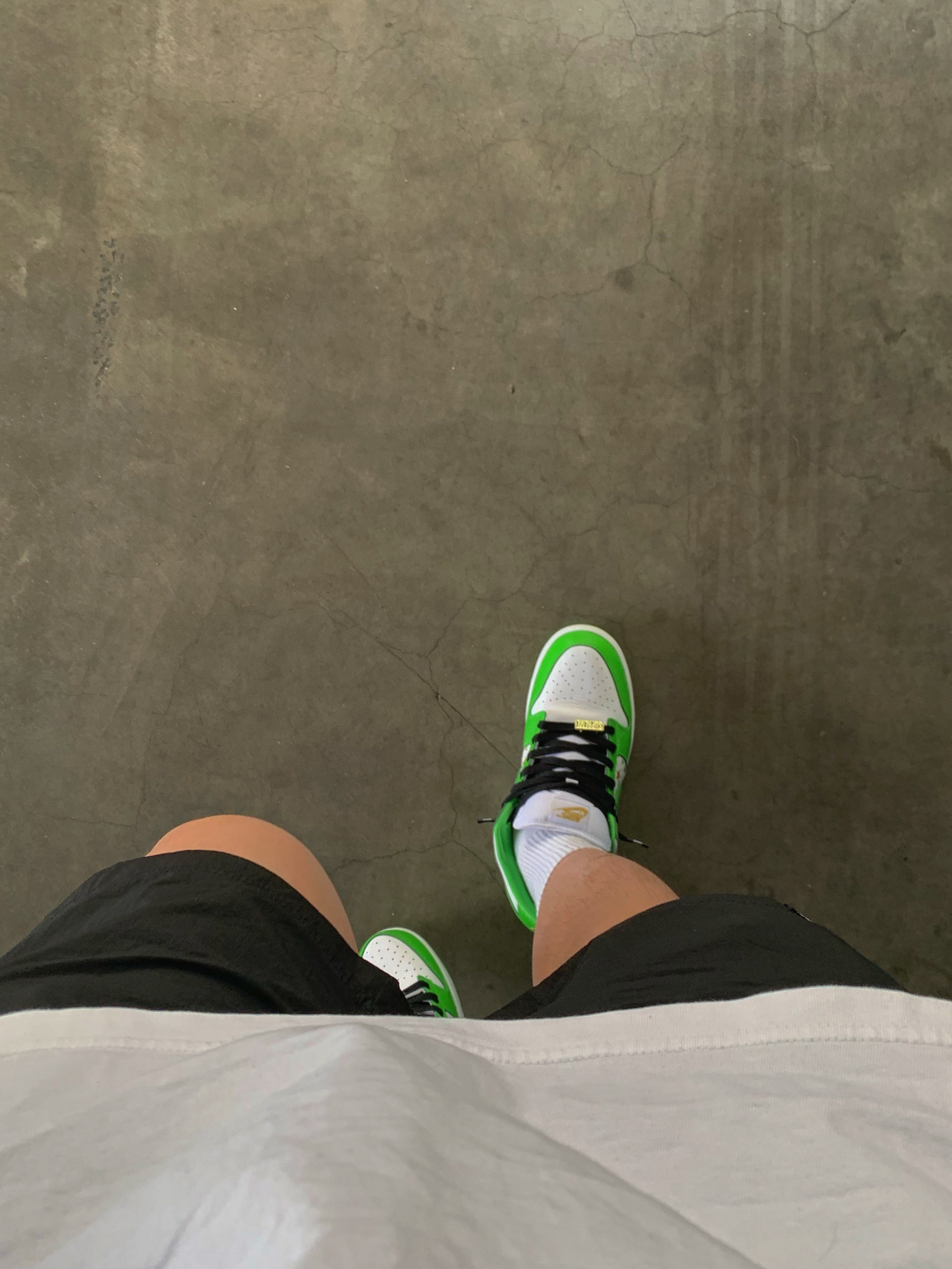 Nike x Supreme SB Dunk Low Mean Green 착용 스타일