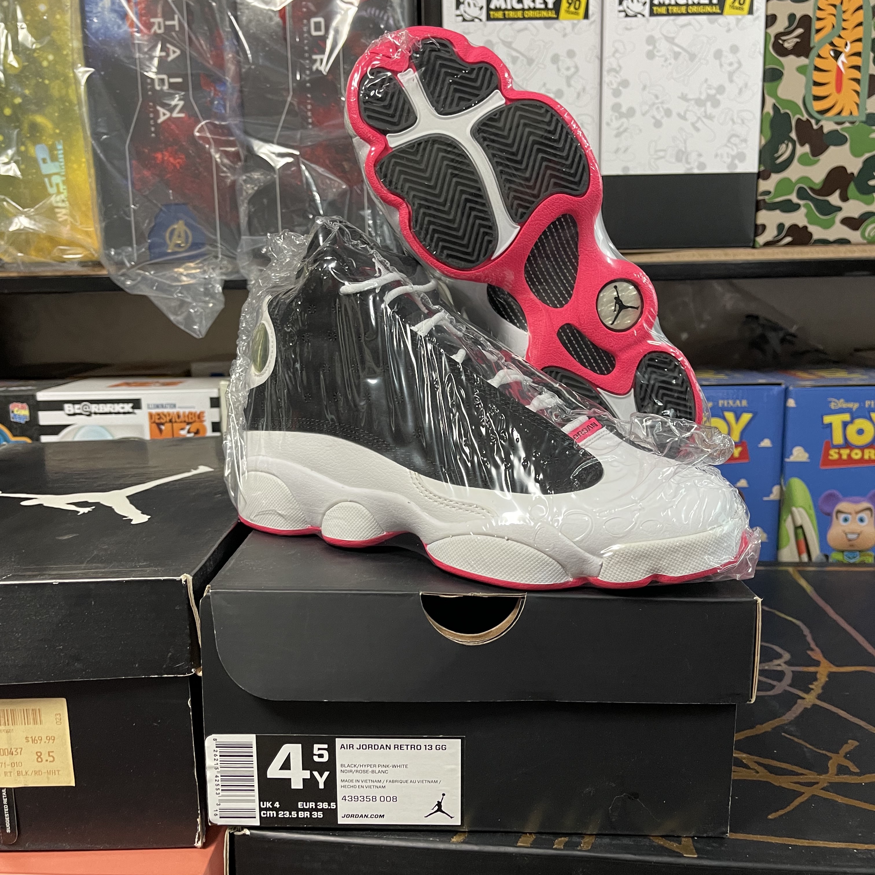 (GS) Jordan 13 Retro Hyper Pink 착용 스타일