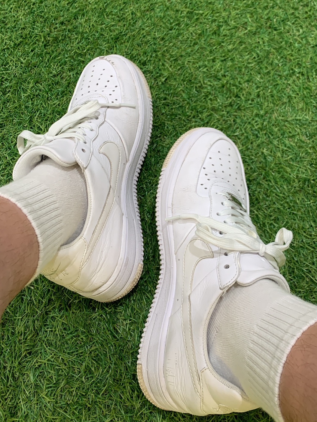 Nike Air Force 1 '07 Low White 착용 스타일 - 2