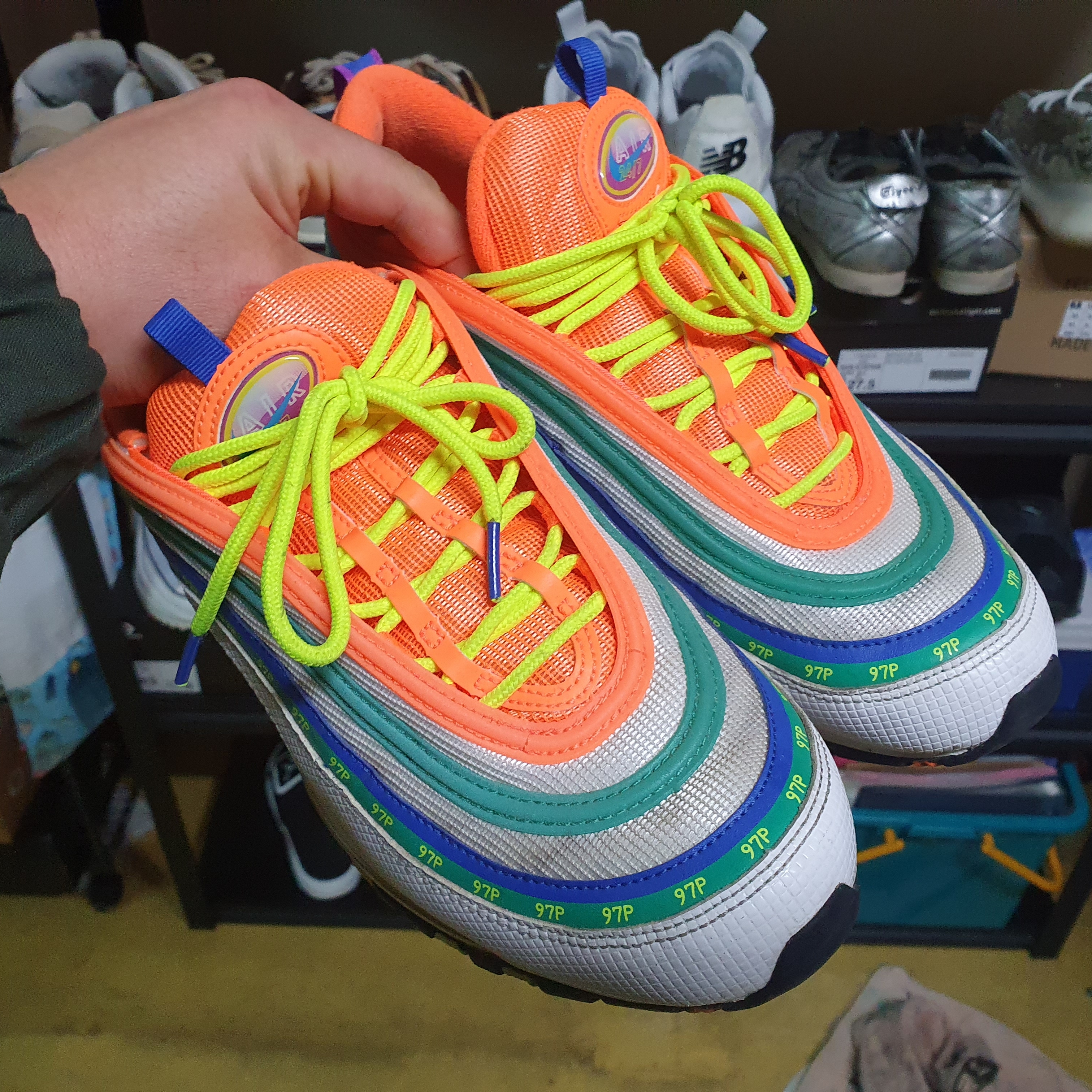 Nike Air Max 97 London Summer of Love 착용 스타일 - 3
