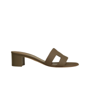 (W) Hermes Oasis Sandal Epsom & Etoupe