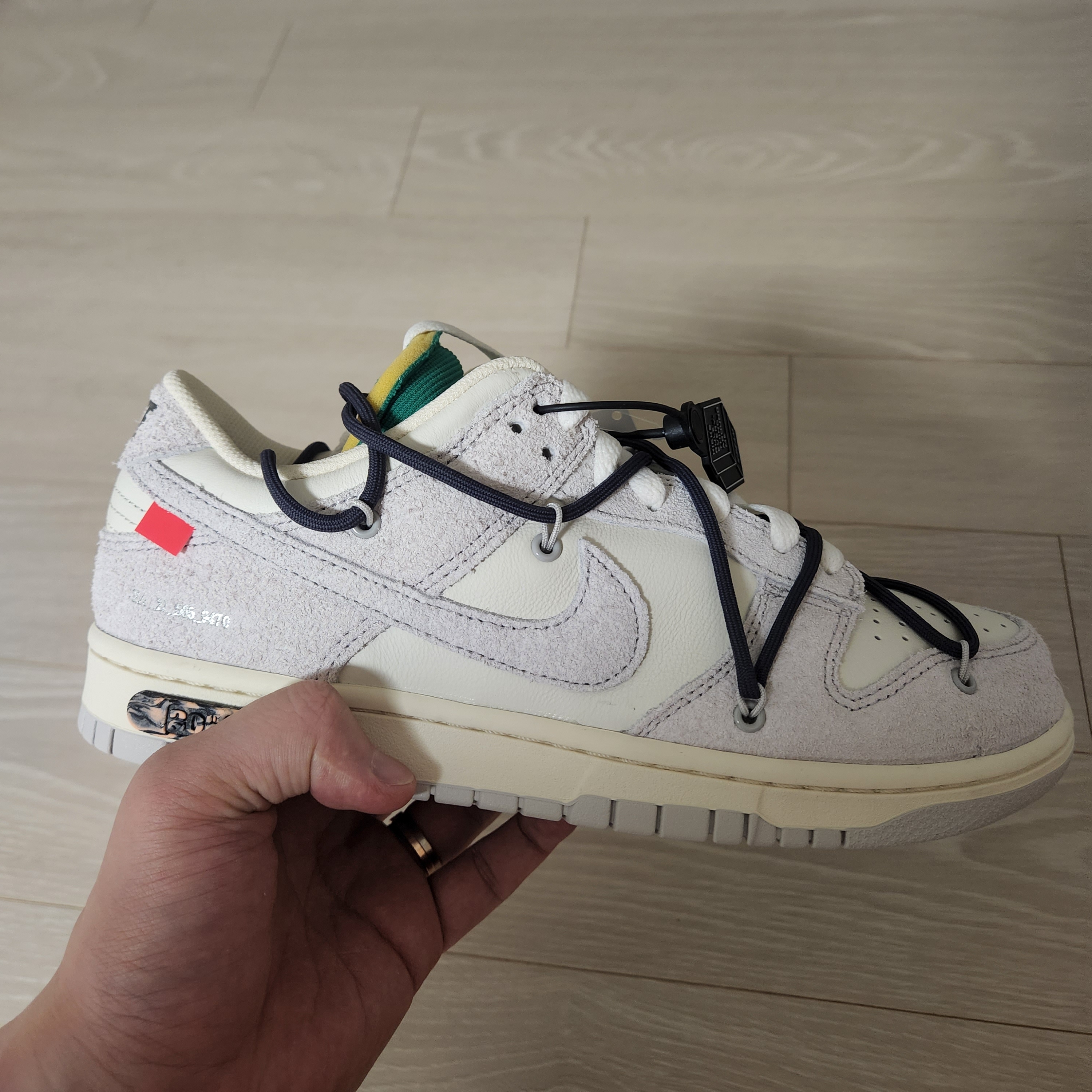 Nike x Off-White Dunk Low The 50 - Lot 20 착용 스타일