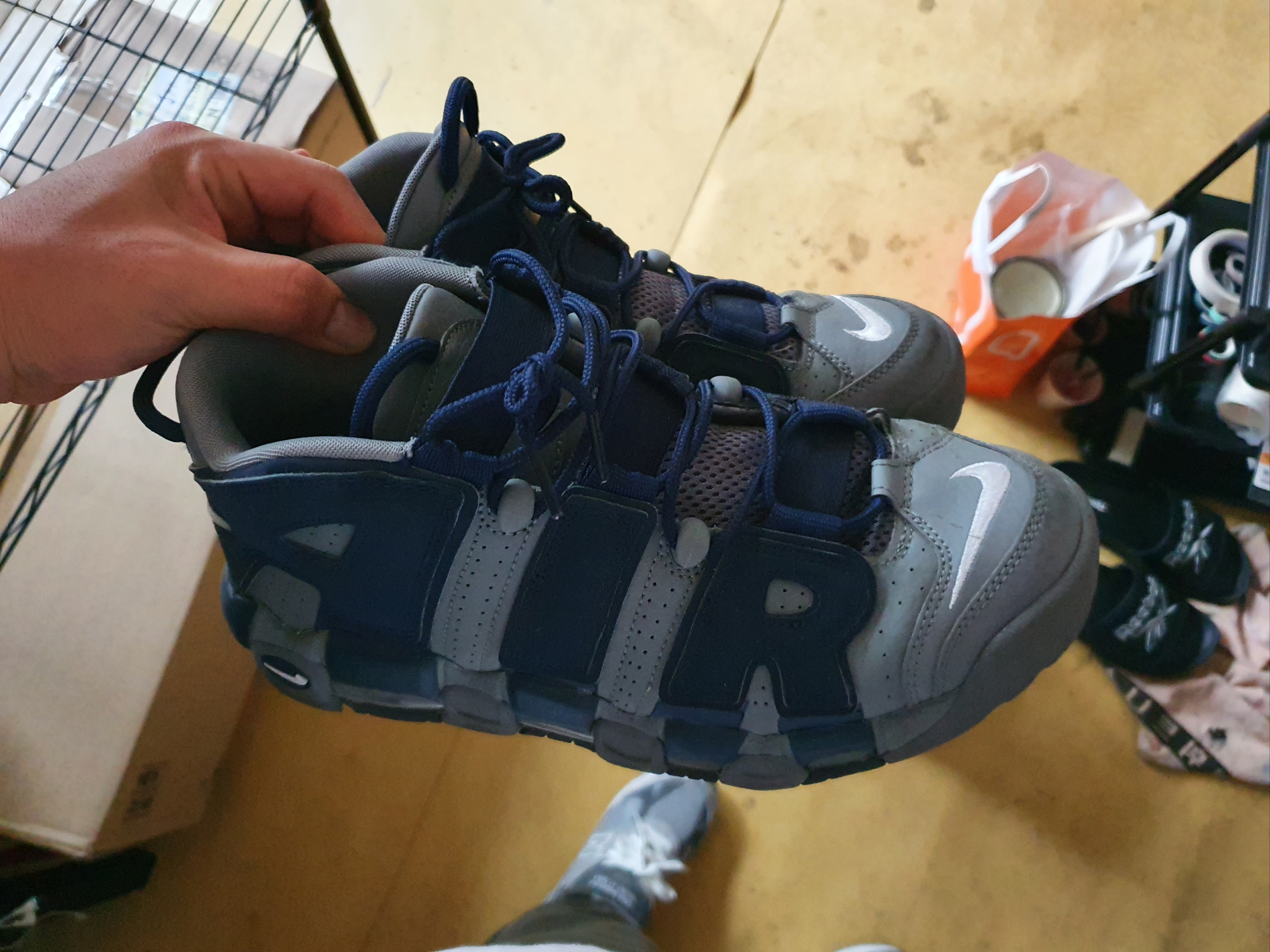 Nike Air More Uptempo 96 Loud and Clear 2021 착용 스타일 - 2