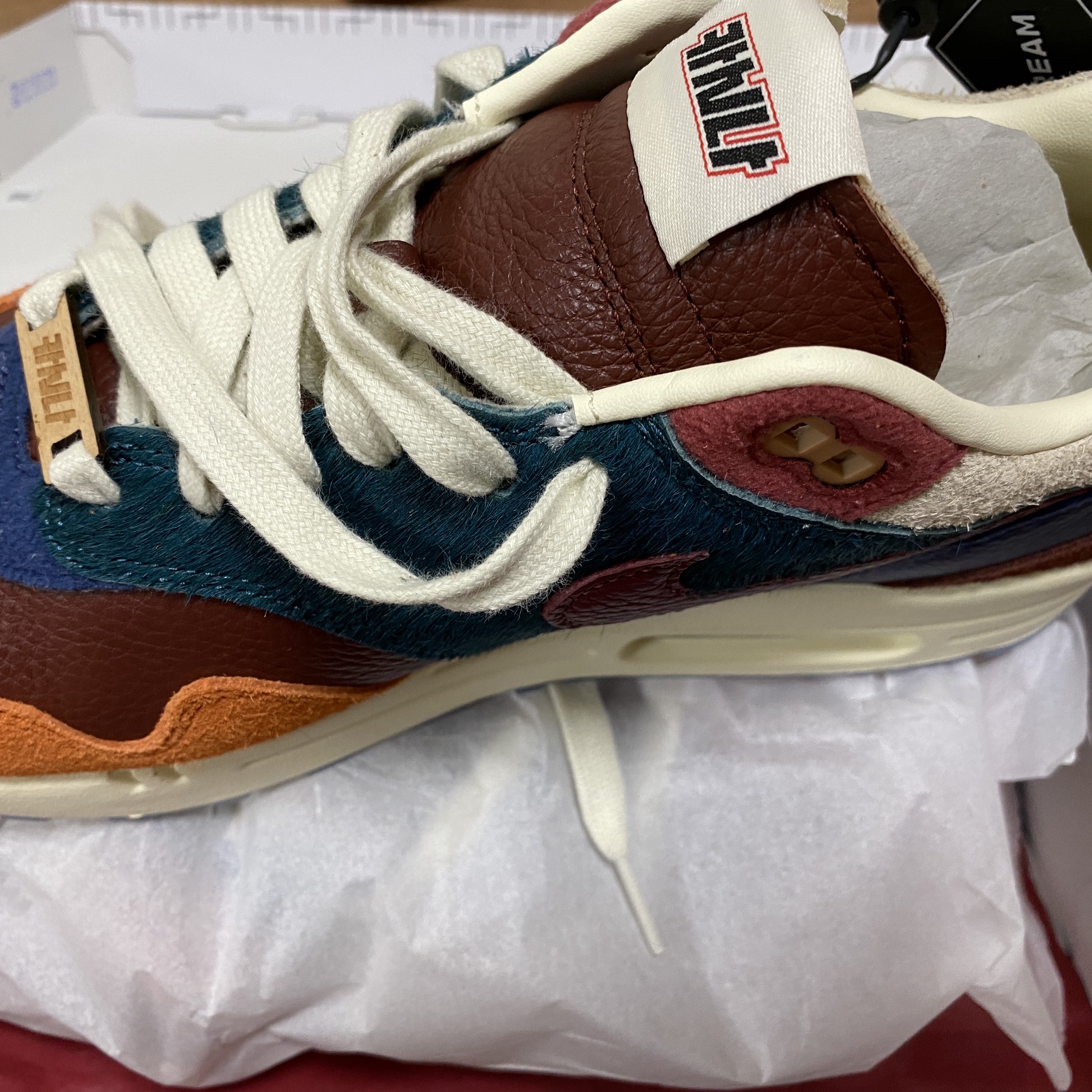 Nike x Kasina Air Max 1 SP Won-Ang Orange 착용 스타일