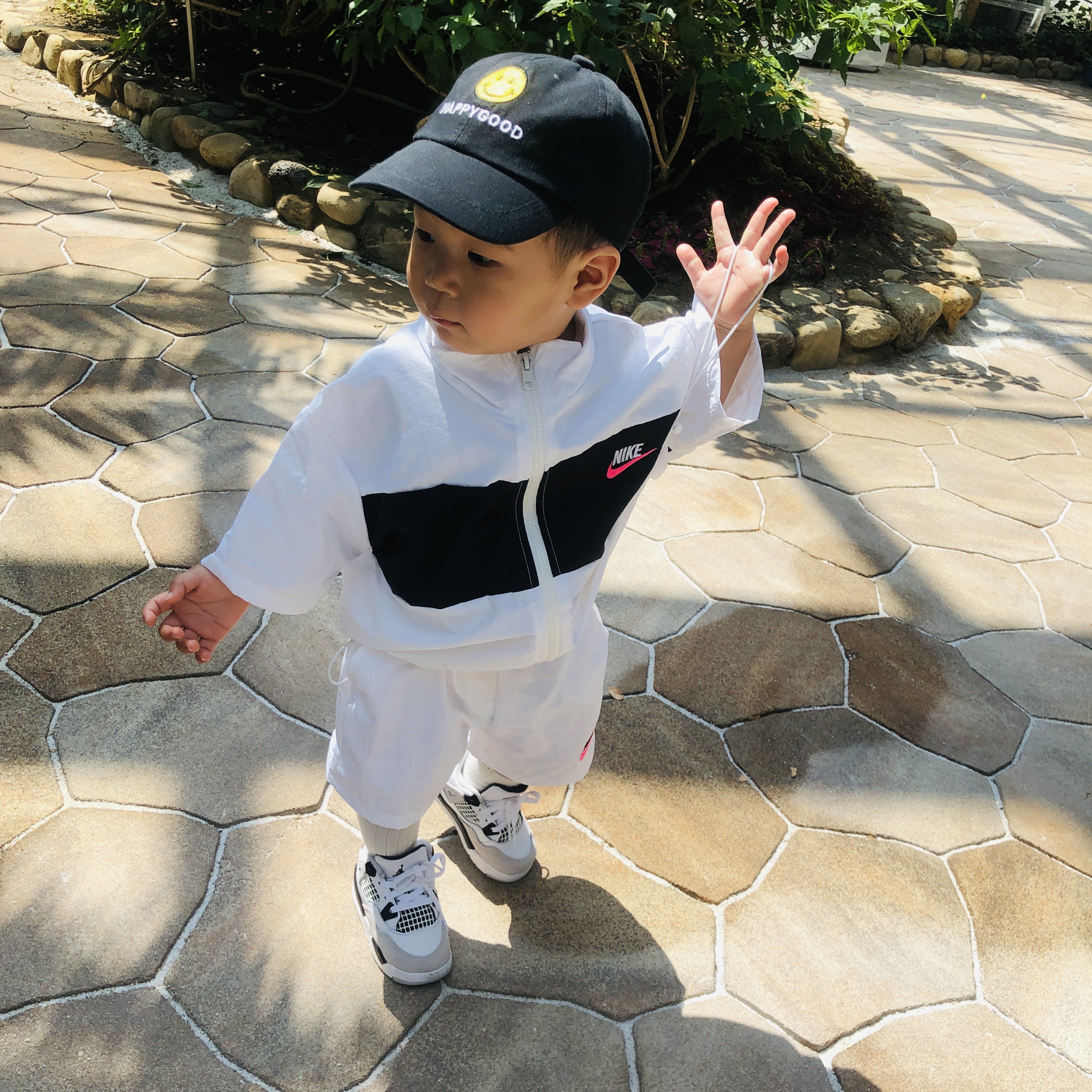 Jordan 4 Retro White and Black, (TD) Jordan 4 Retro White and Black 착용 스타일 - 3