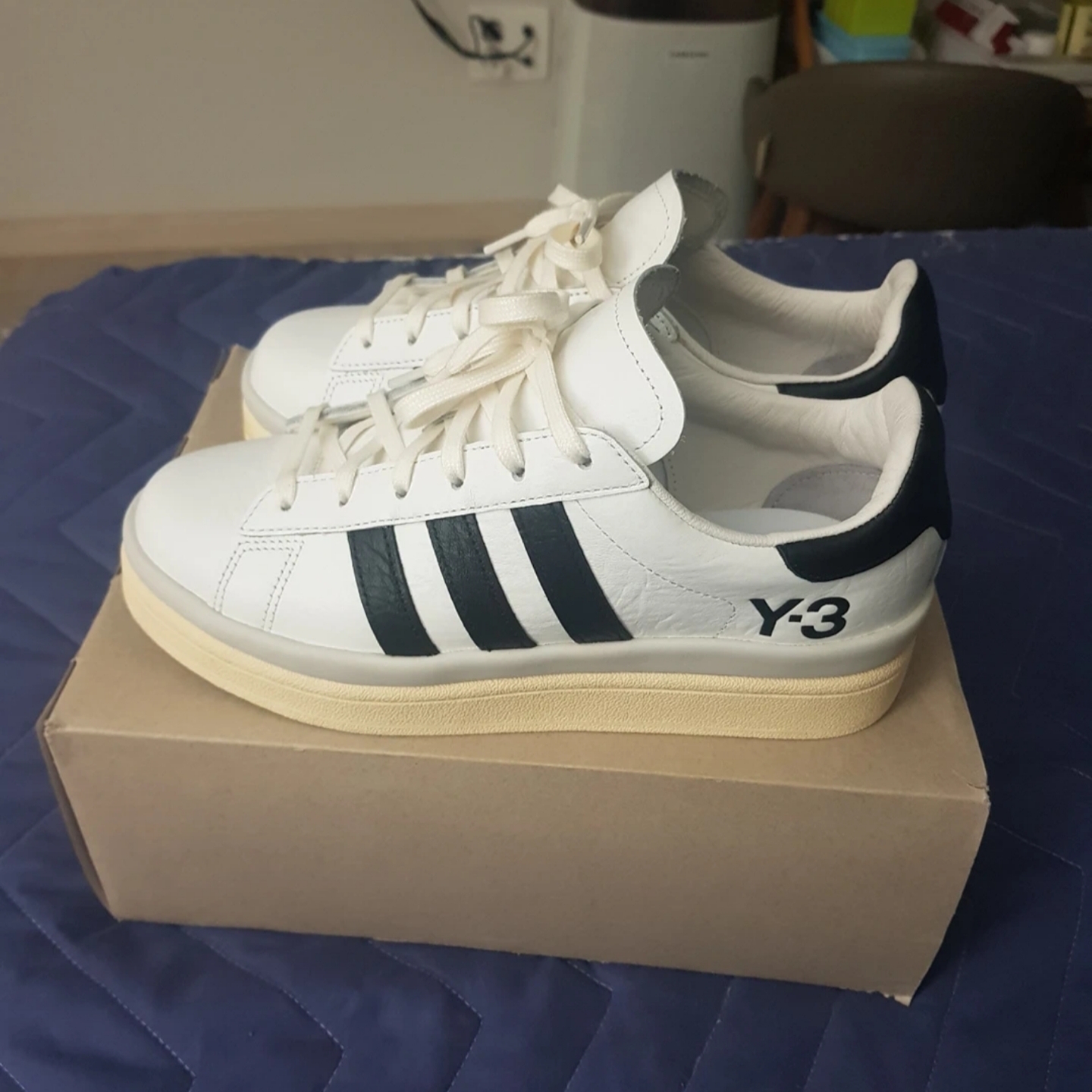 Y-3 Hicho Core White Black 착용 스타일