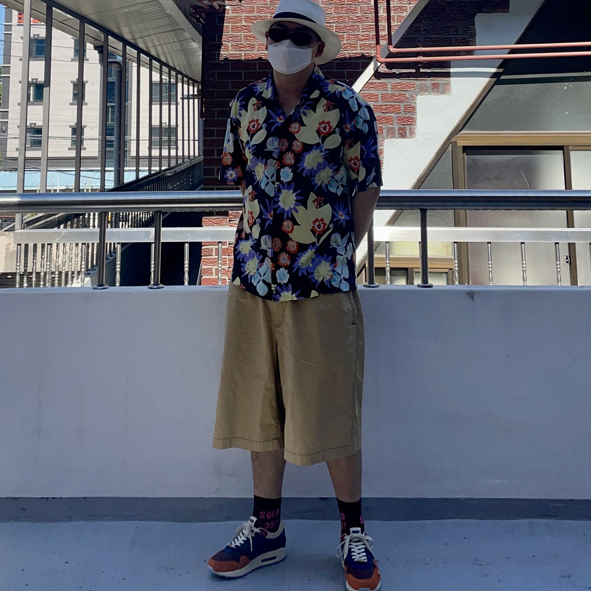 Nike x Kasina Air Max 1 SP Won-Ang Orange 착용 스타일