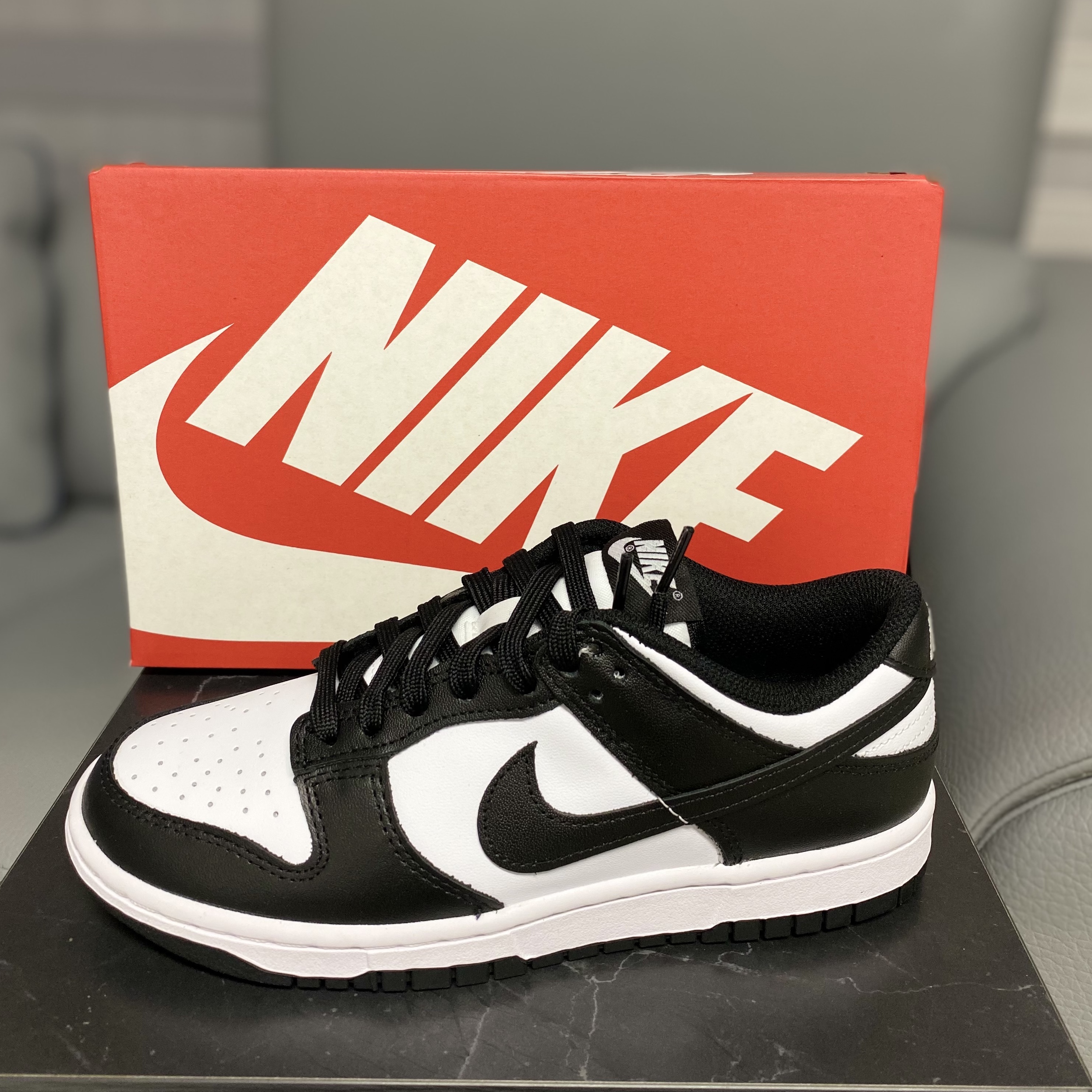 (W) Nike Dunk Low Black 착용 스타일
