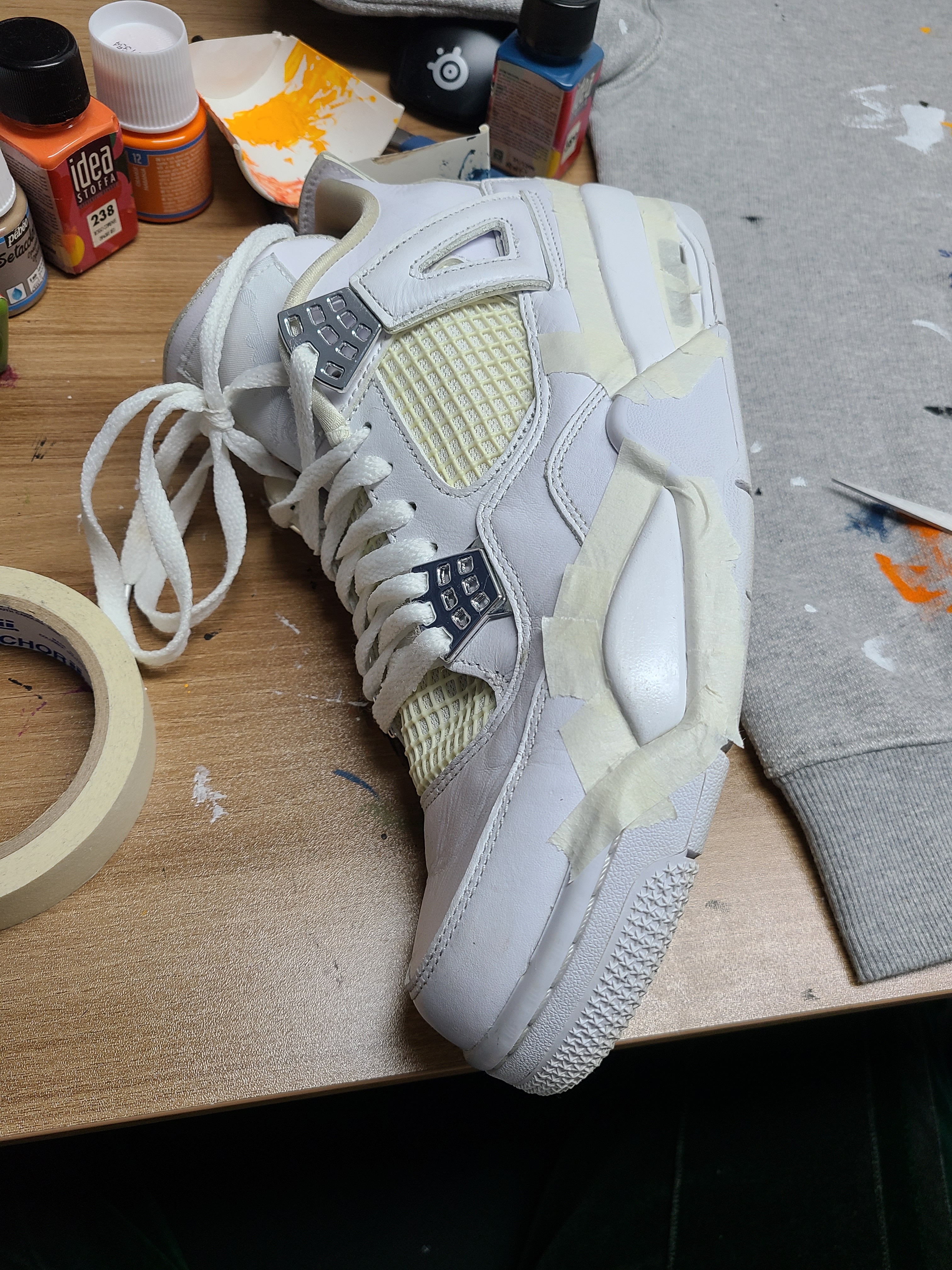 Jordan 4 Retro Pure Money 2017 착용 스타일 - 1