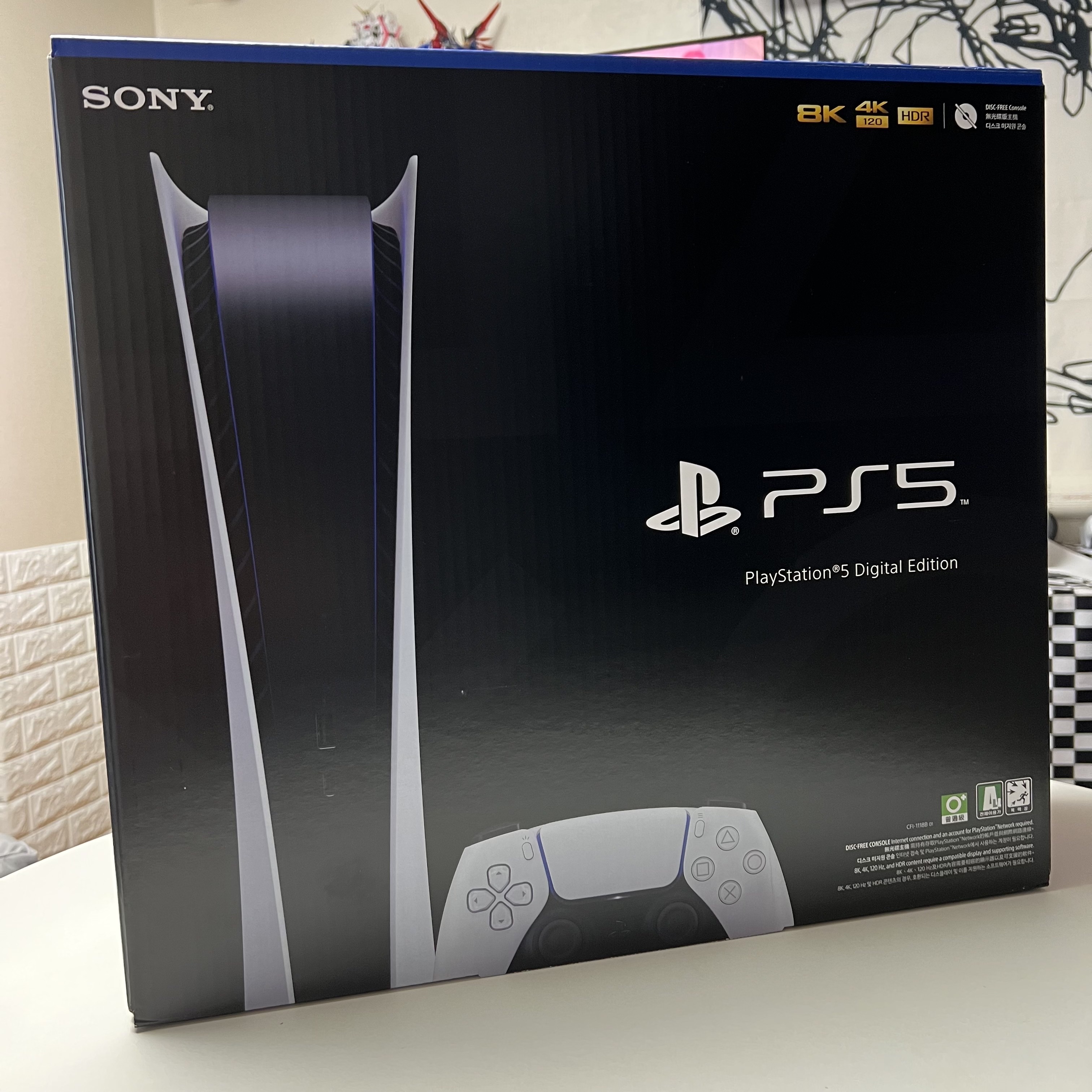 Playstation 5 Digital Edition (SIEK 220V) 착용 스타일