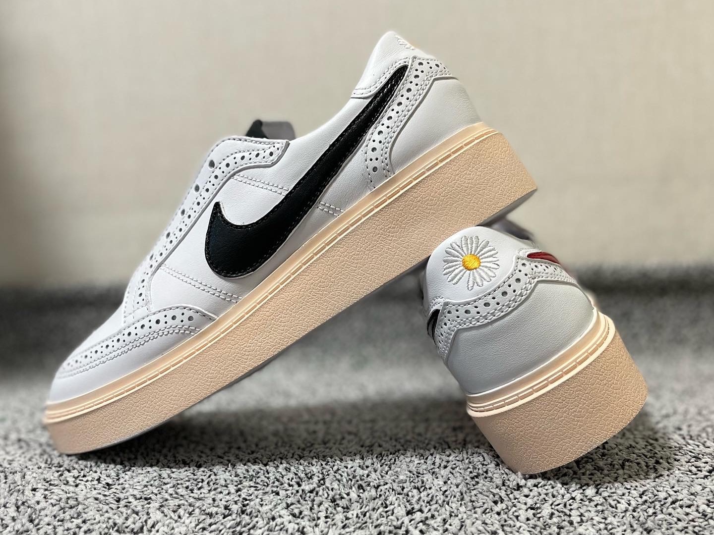 Nike x Peaceminusone Kwondo1 White 착용 스타일 - 2