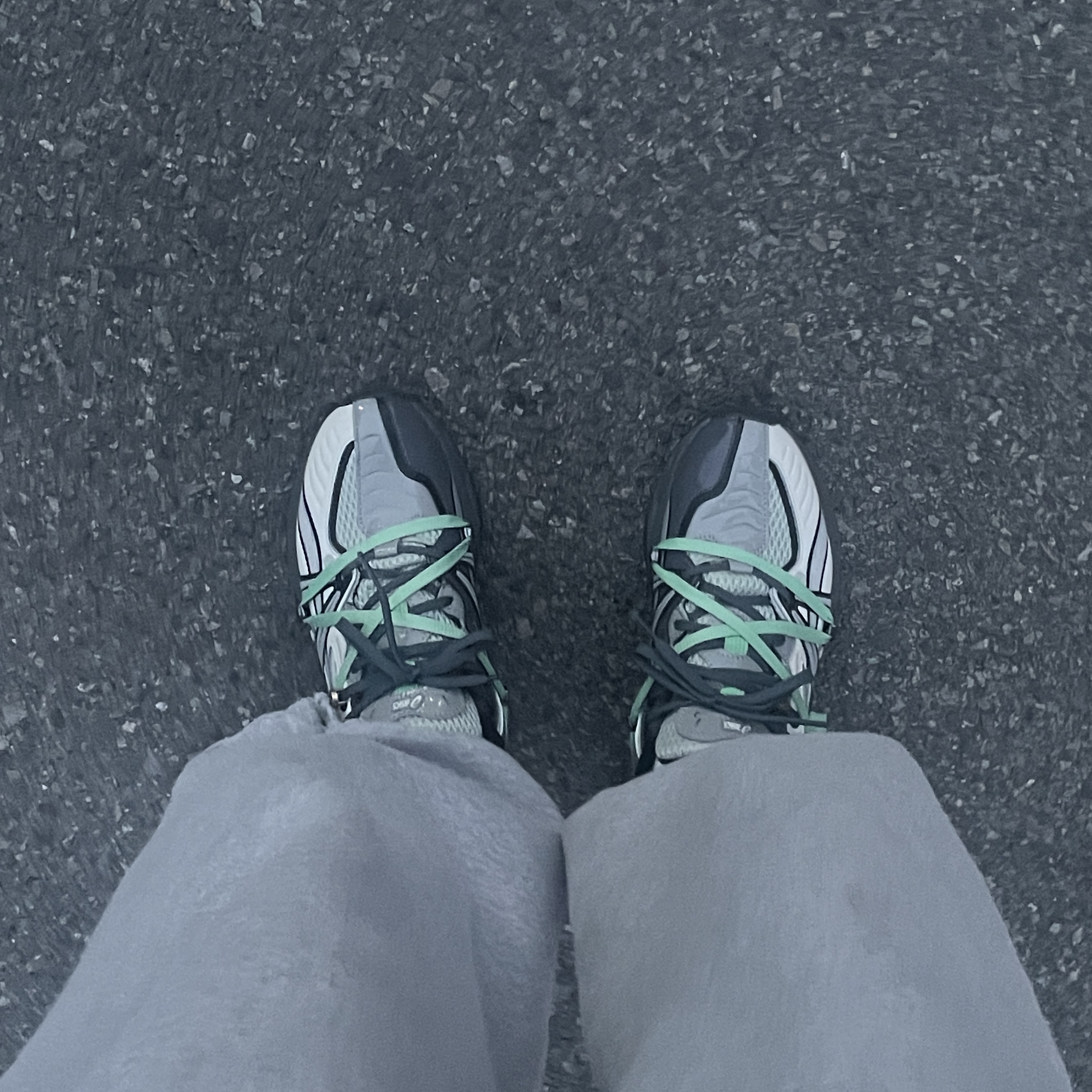 Asics x Andersson Bell HN2-S Protoblast Smoke Grey 착용 스타일