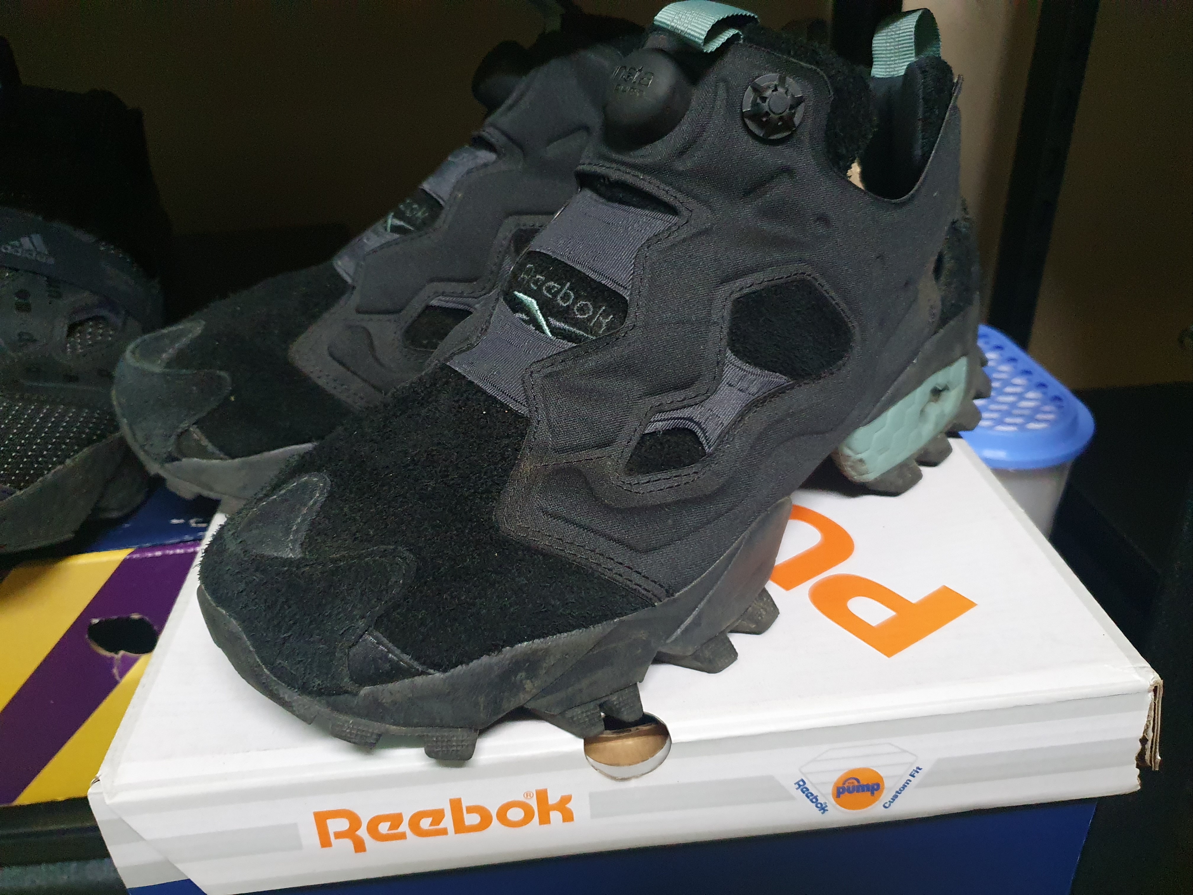 Reebok x Pyer Moss Experiment 4 Fury Trail Grey 착용 스타일 - 1