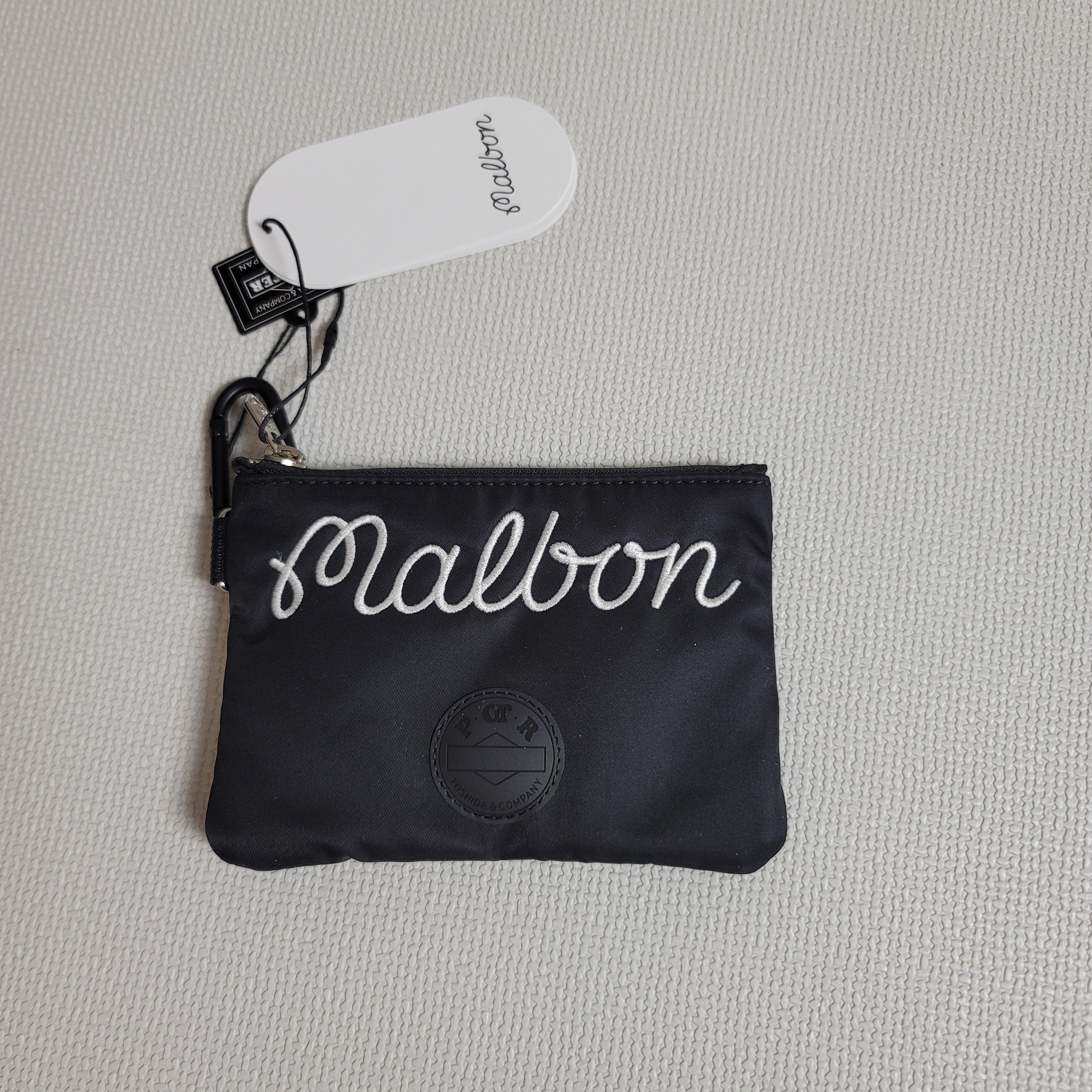 Malbon Golf x Porter POTR Utility Pouch Black 착용 스타일