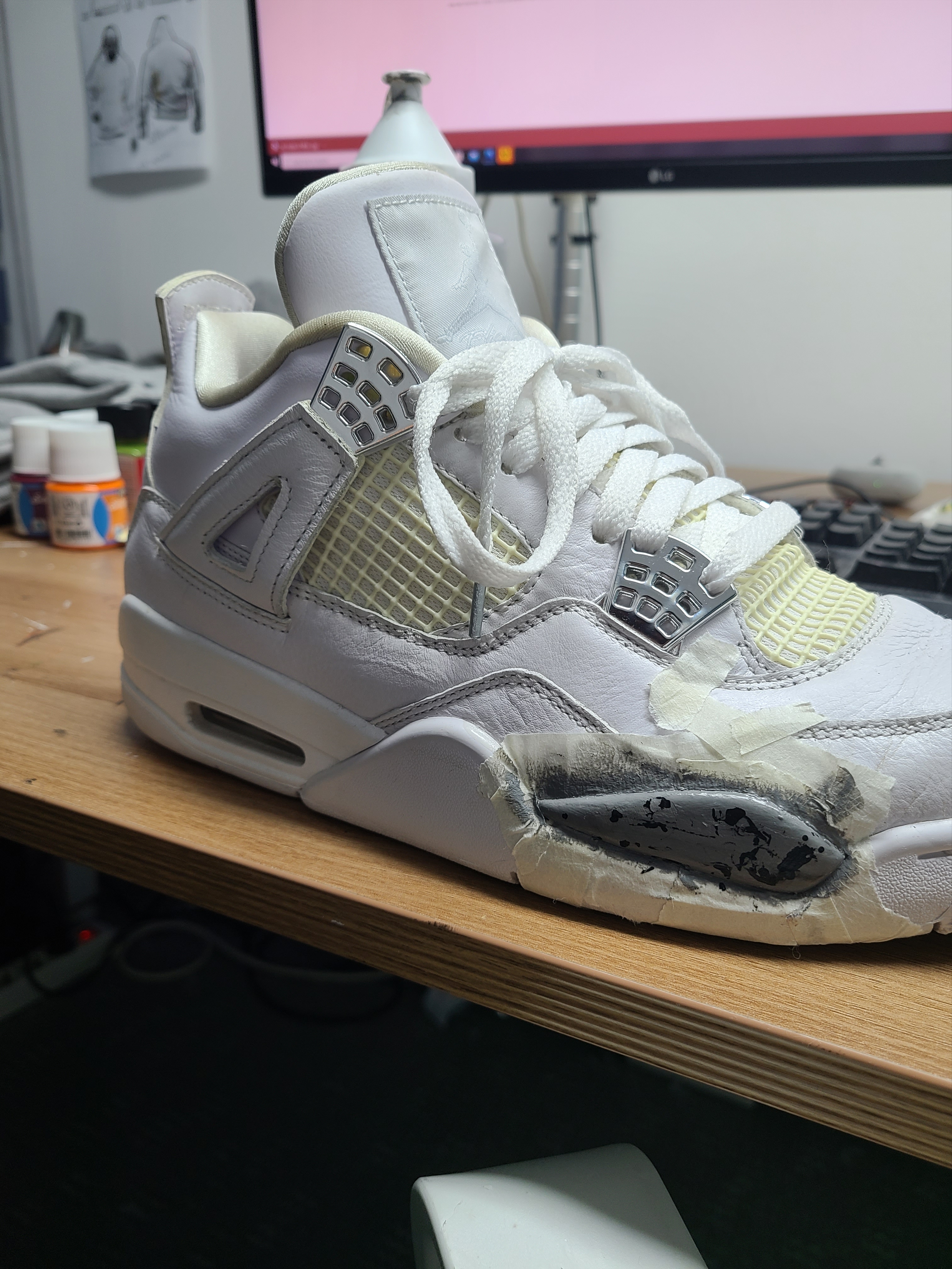 Jordan 4 Retro Pure Money 2017 착용 스타일 - 3