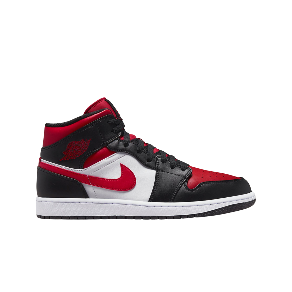 조던 1 미드 블랙 파이어 레드(Jordan 1 Mid Black Fire Red)