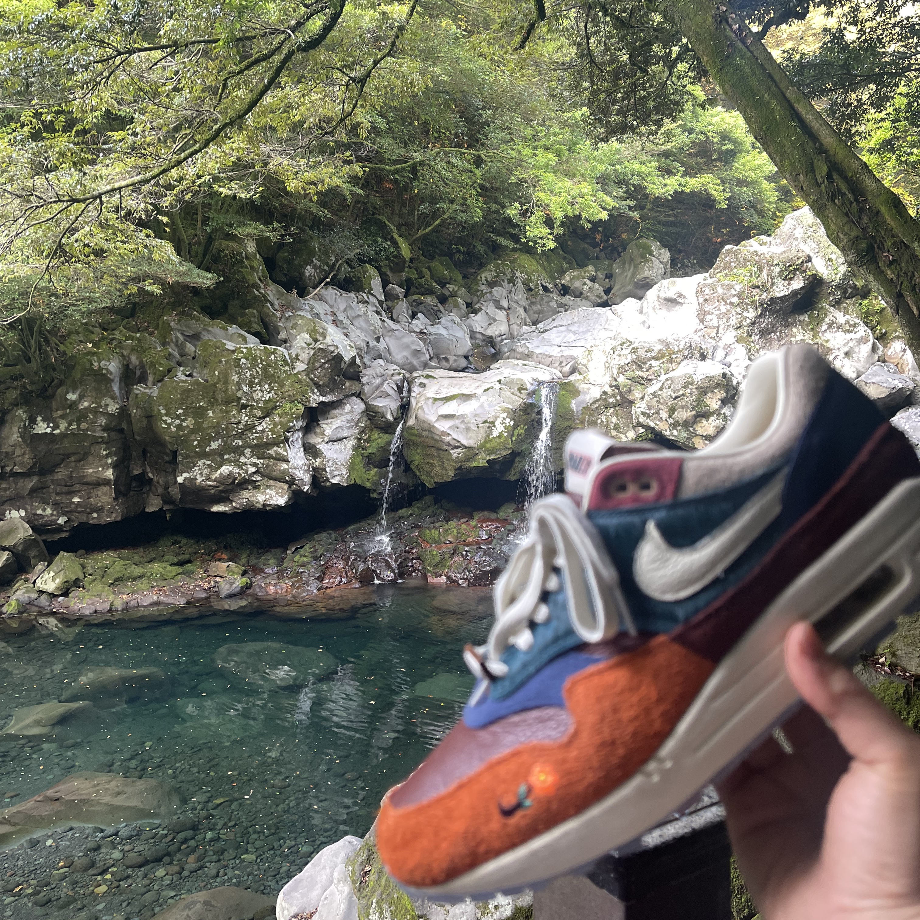 Nike x Kasina Air Max 1 SP Won-Ang Orange 착용 스타일 - 2