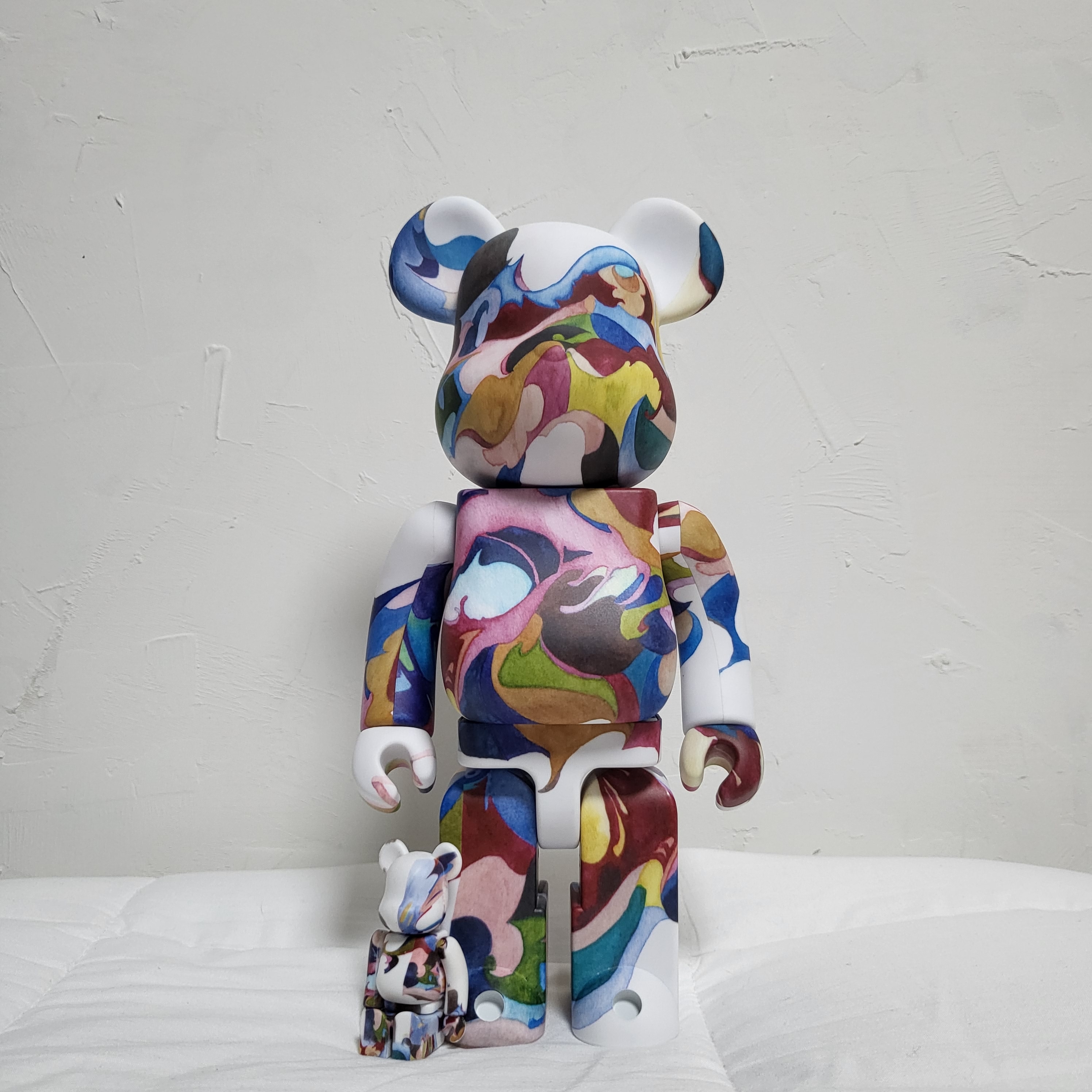 Bearbrick Nujabes First Collection 100% & 400% Set 착용 스타일