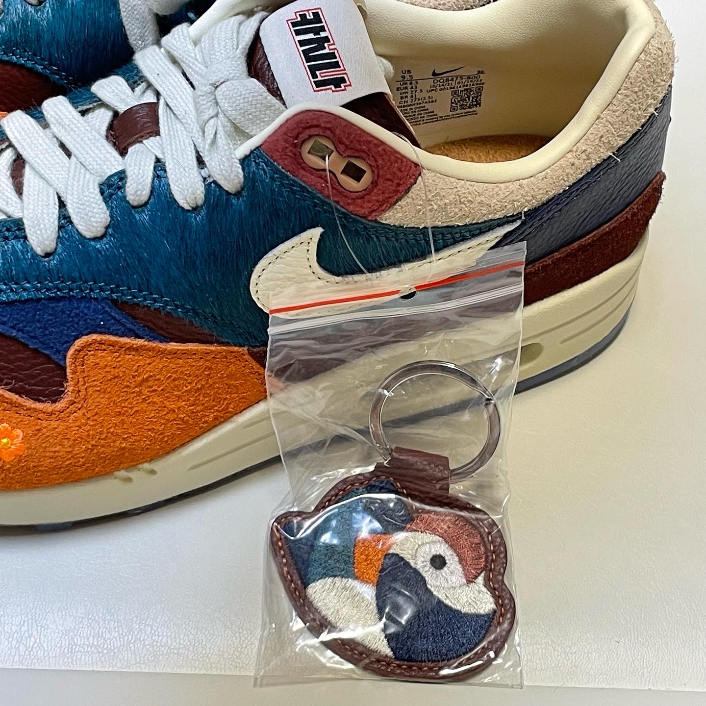 Nike x Kasina Air Max 1 SP Won-Ang Orange 착용 스타일 - 2